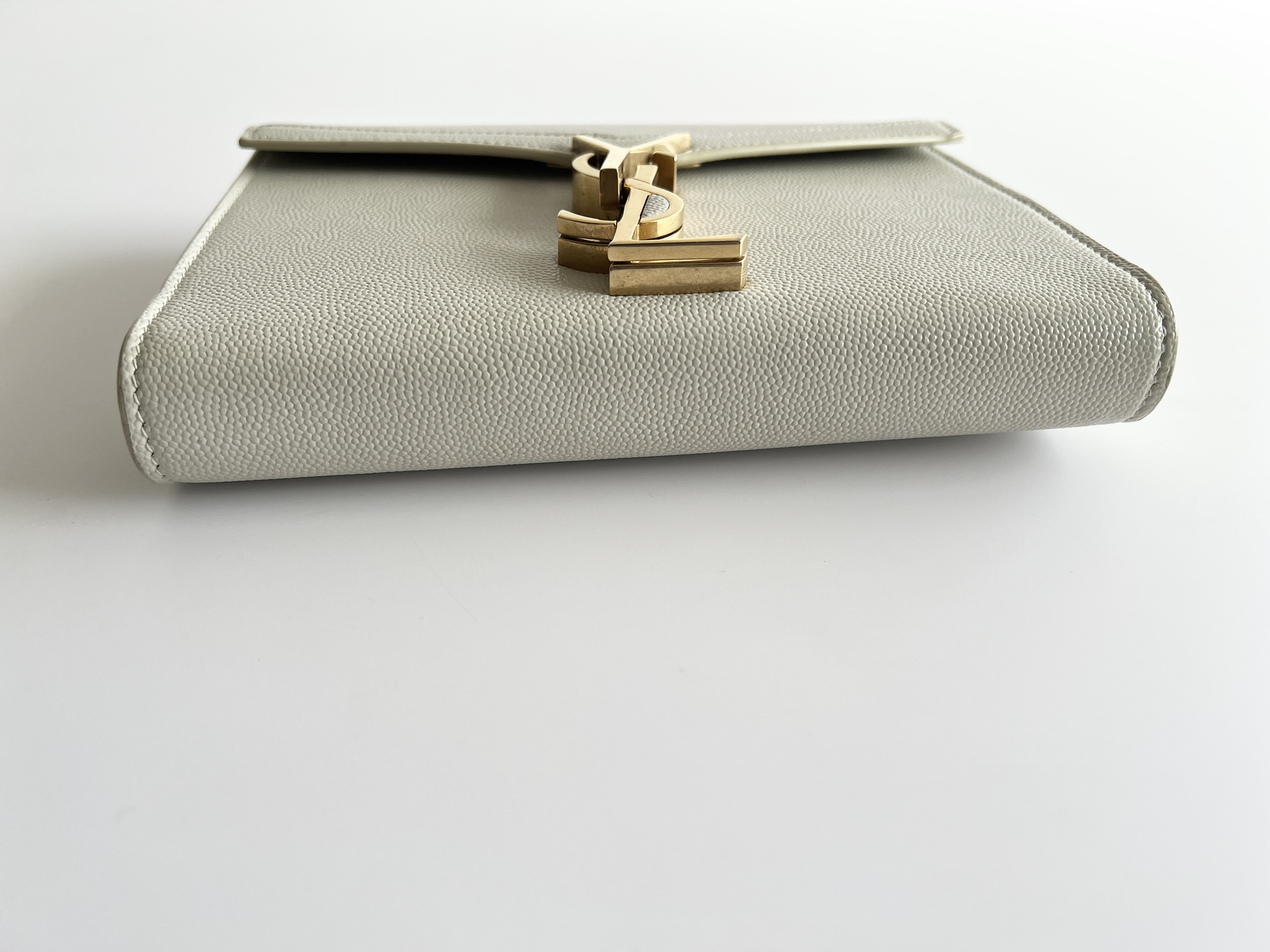 Cassandra Leather Caviar Chain Shoulder Bag — view 13