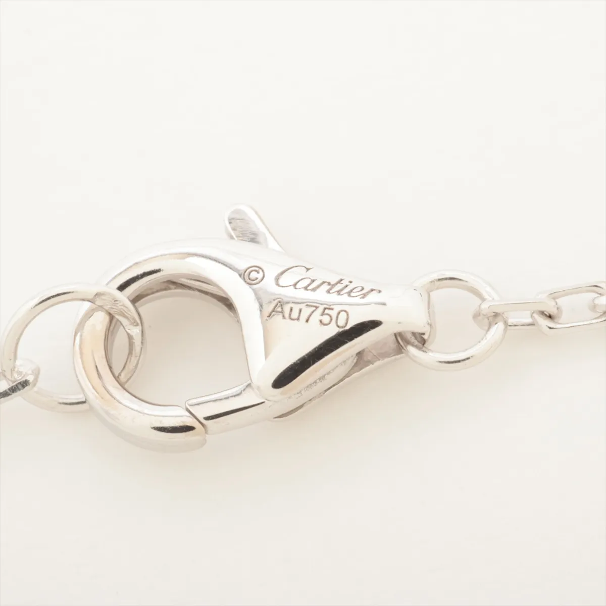 Etincel de Cartier Diamond Necklace 750(WG) 13.2g ENZ445 — view 4