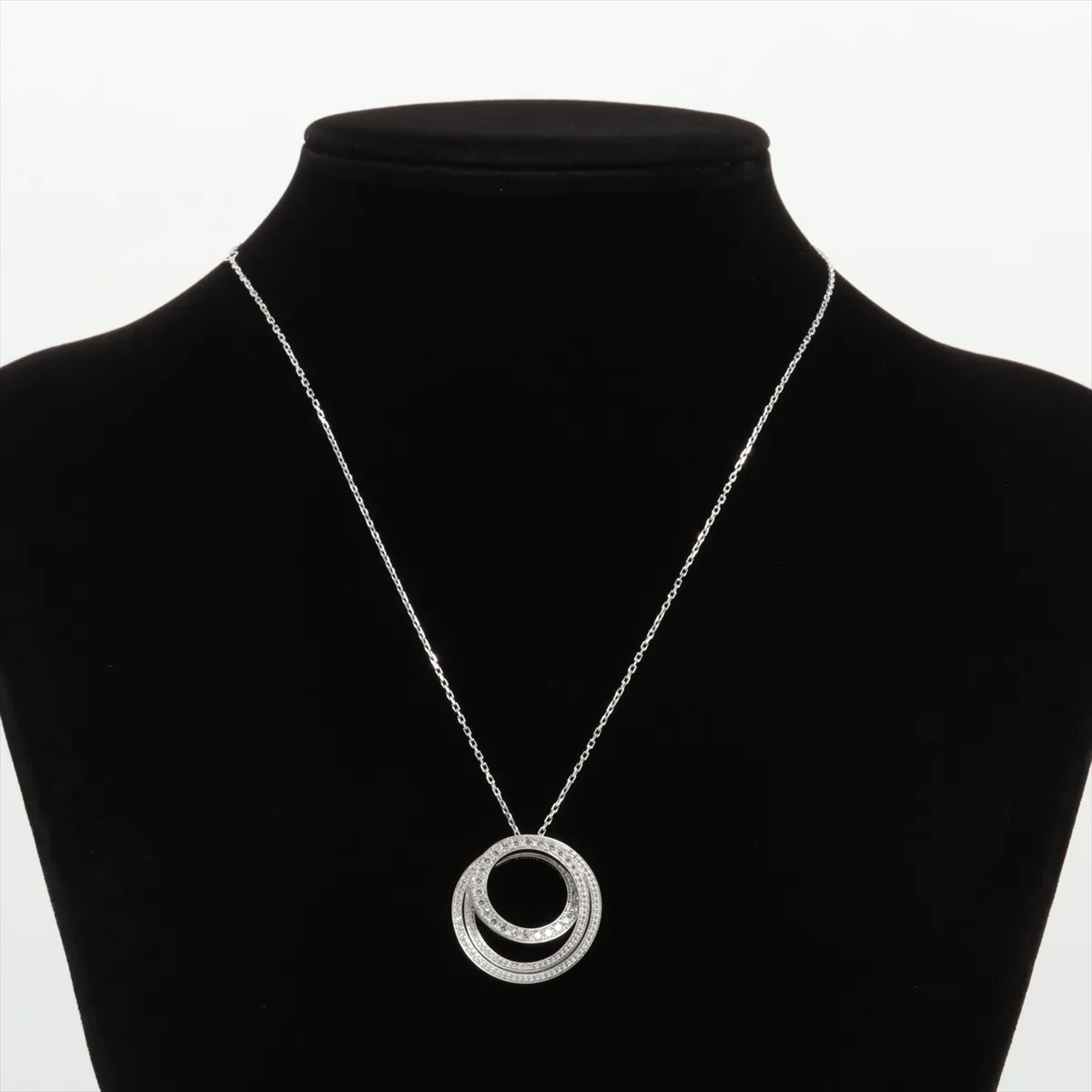 Etincel de Cartier Diamond Necklace 750(WG) 13.2g ENZ445 — view 5