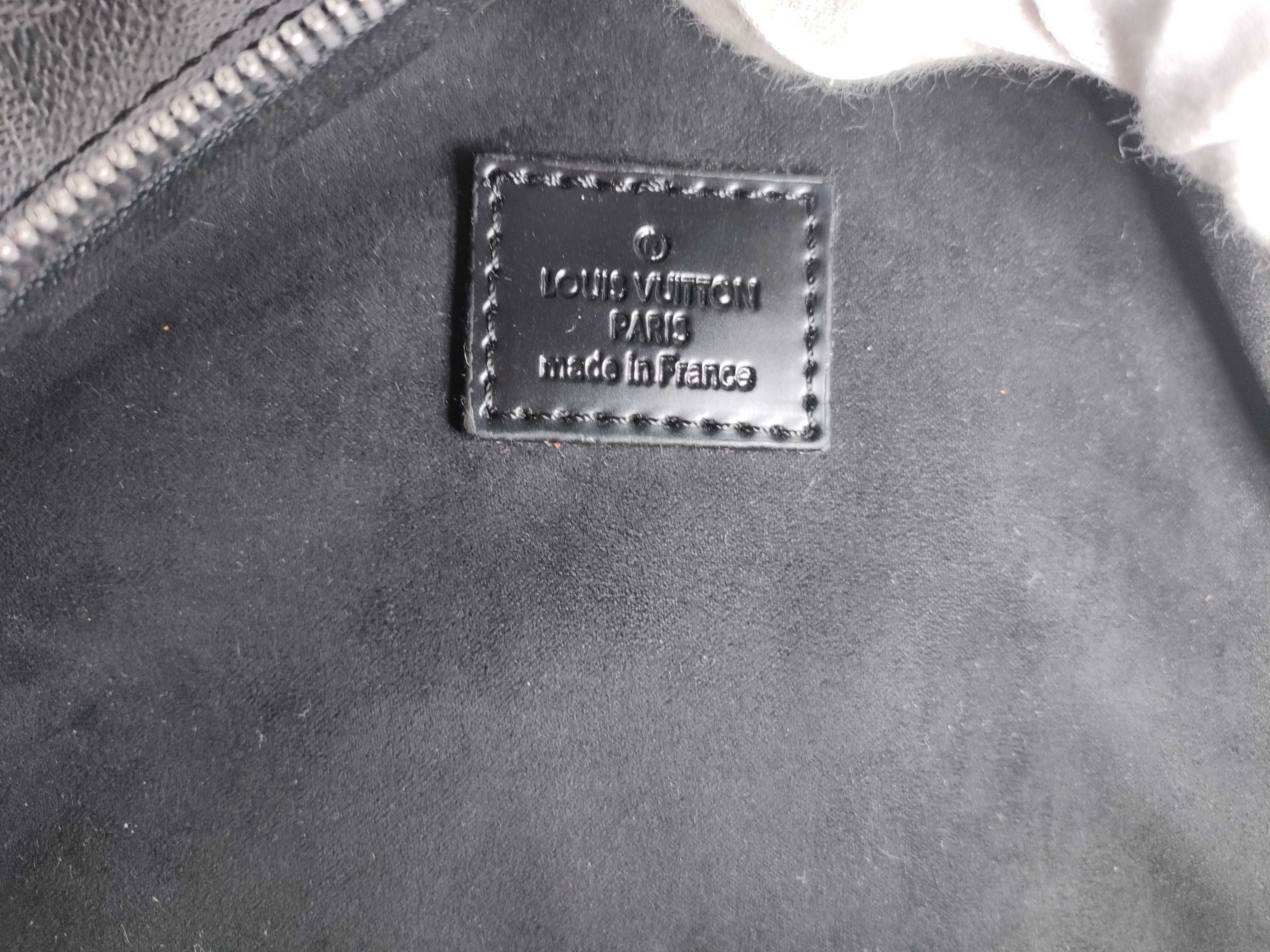 Damier Graphite Michael backpack, assumed to have no cracks or paint applied. — view 14