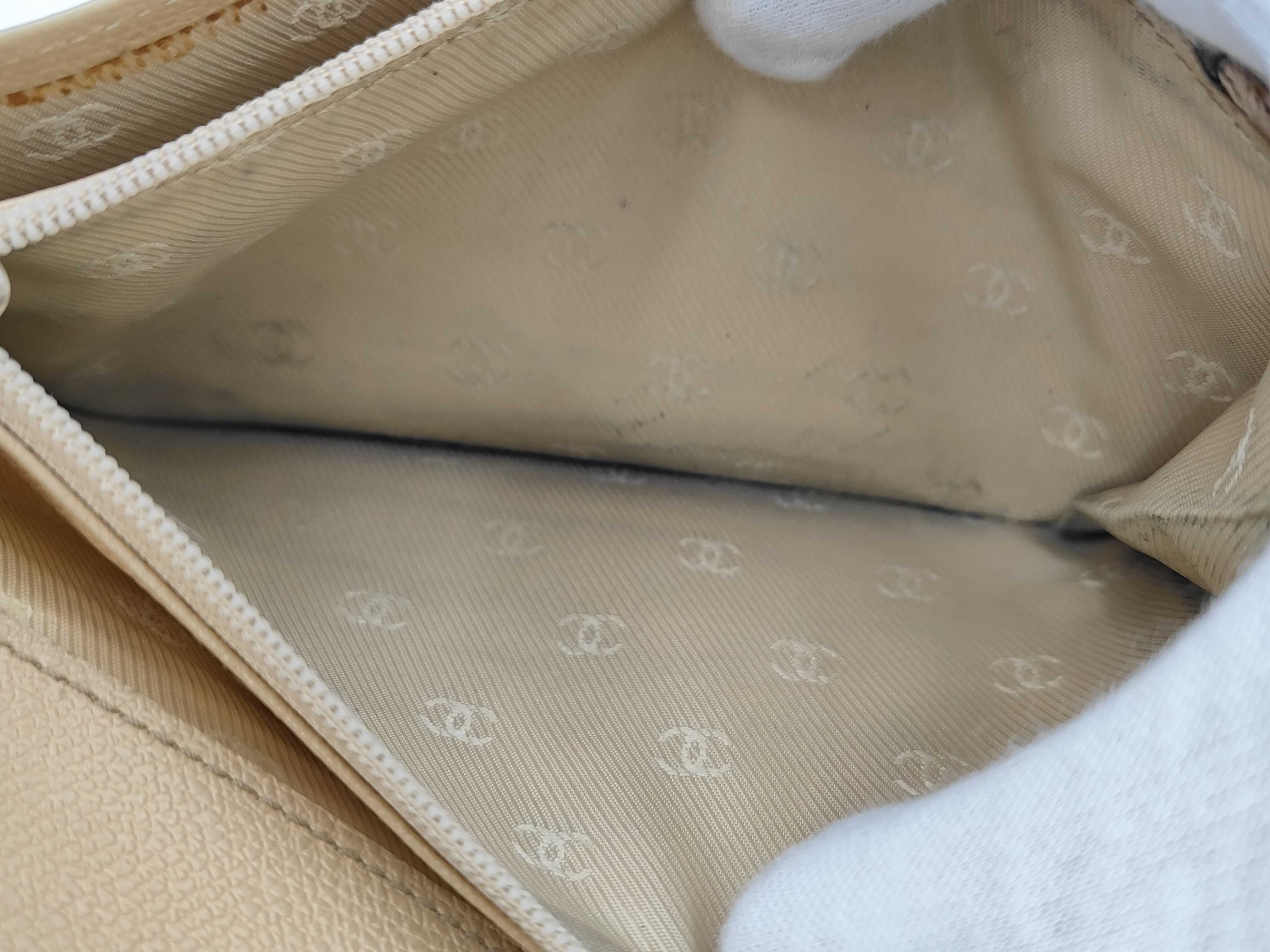 Coco Button Caviar Skin Long Wallet — view 6