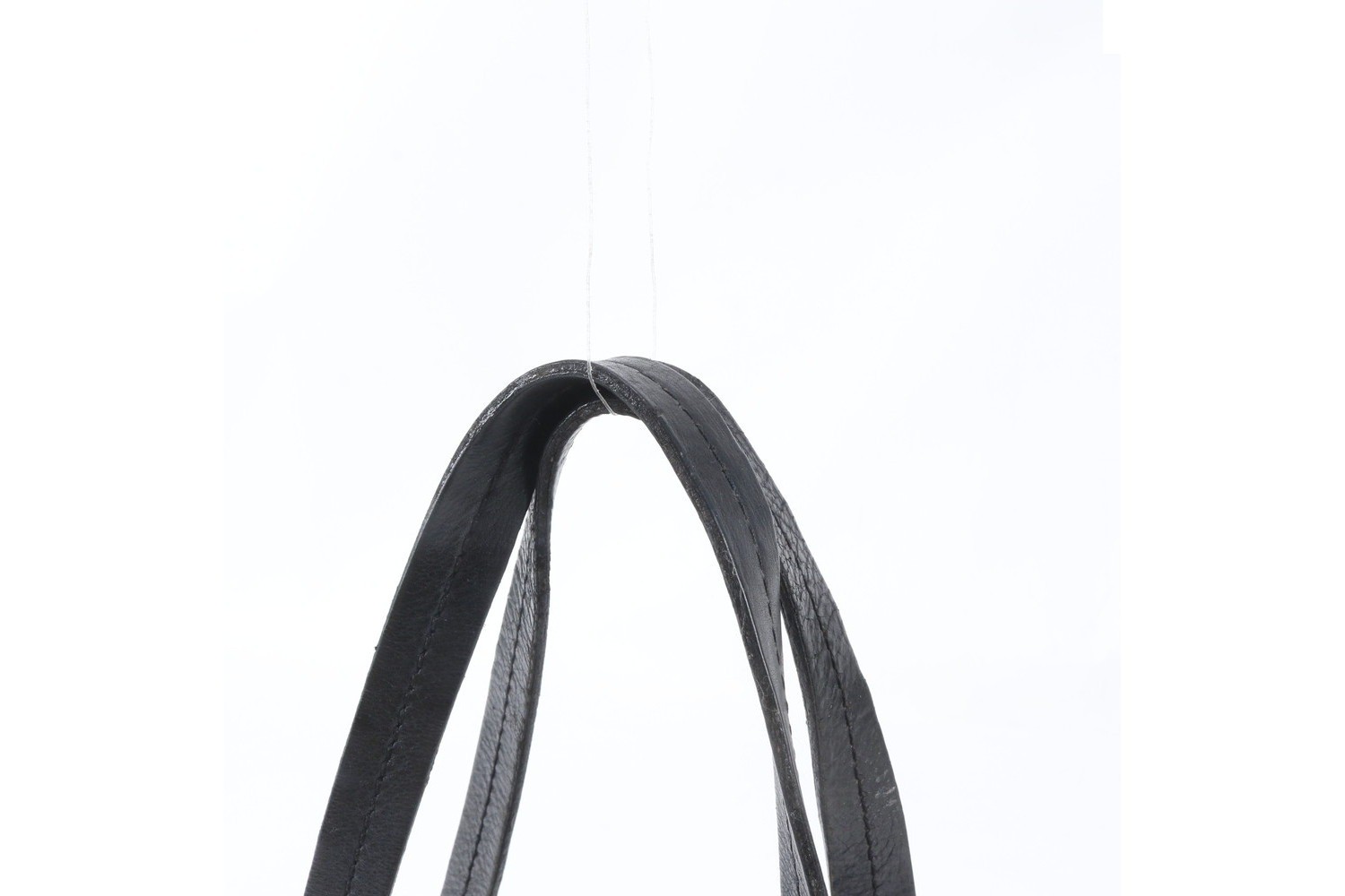 Tesuto Nylon Triangle Logo Leather — view 2