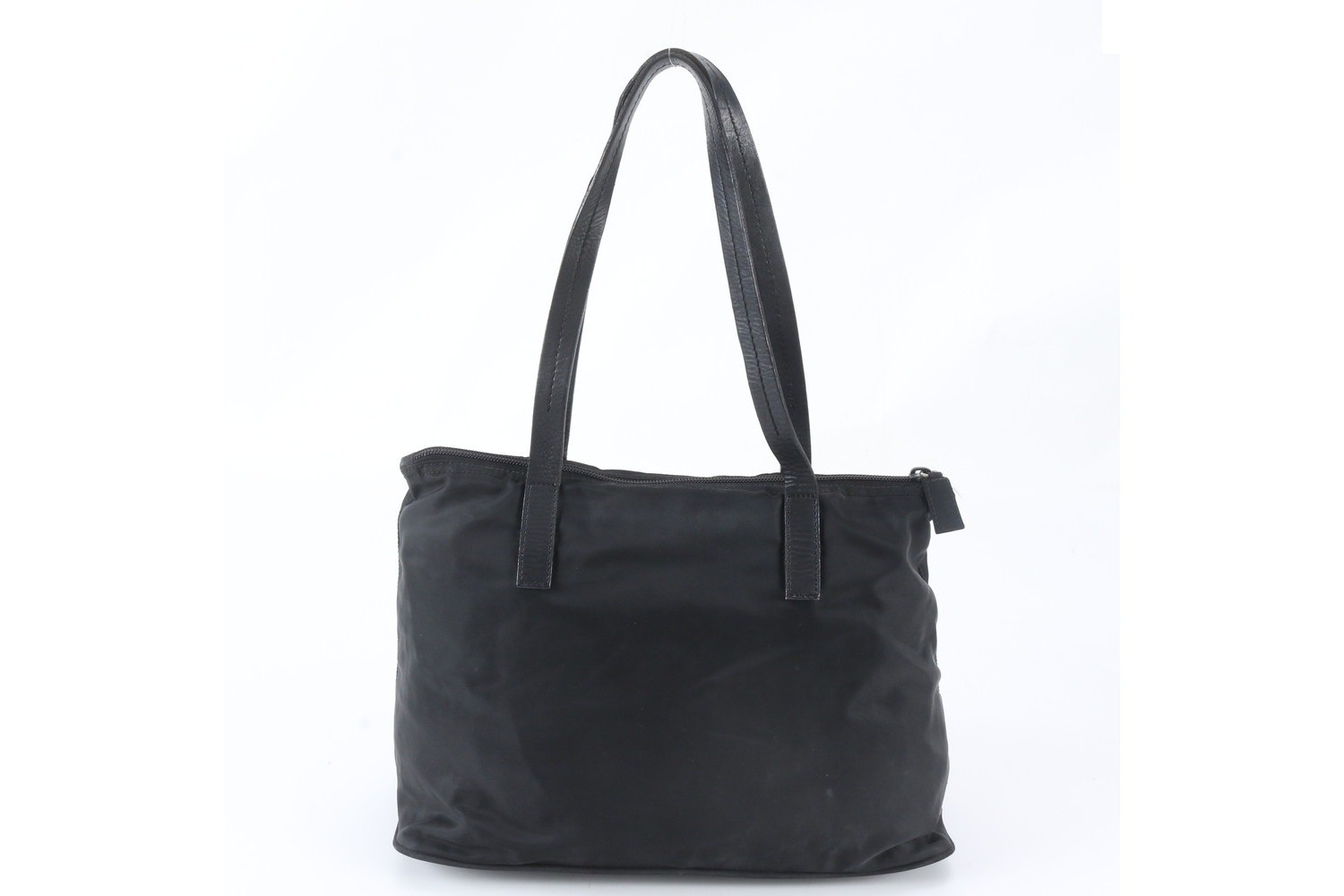 Tesuto Nylon Triangle Logo Leather — view 3