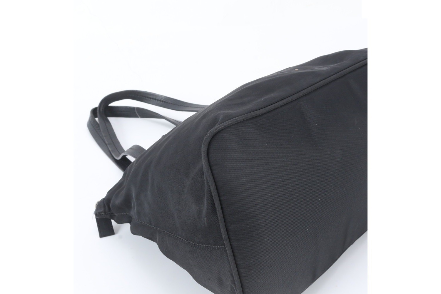 Tesuto Nylon Triangle Logo Leather — view 4