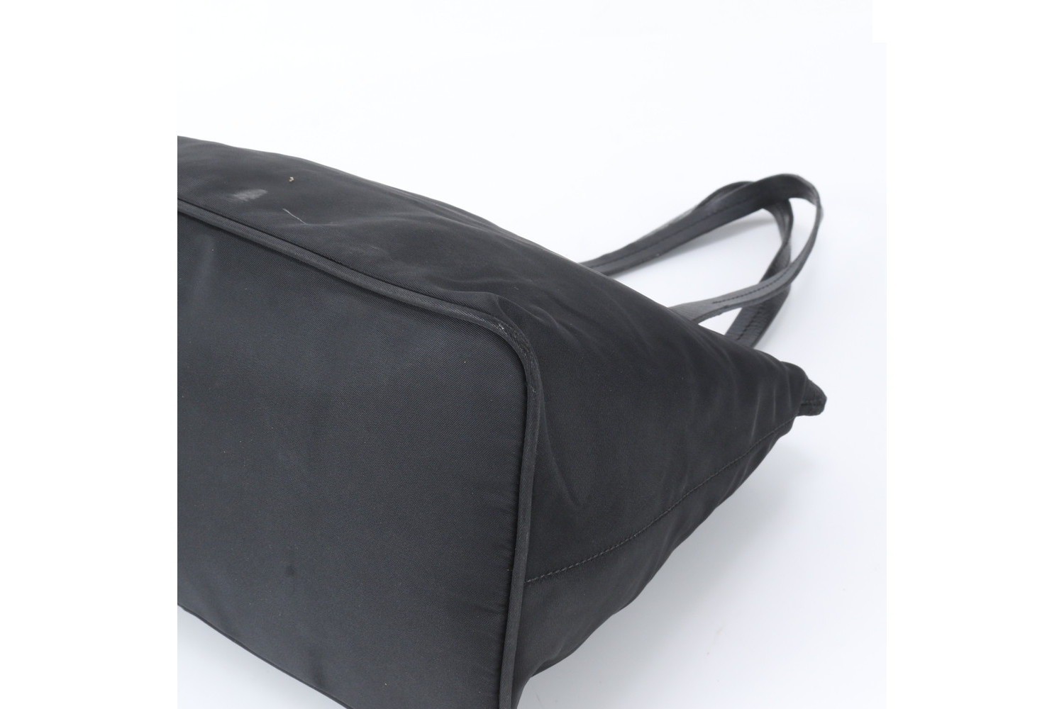 Tesuto Nylon Triangle Logo Leather — view 5