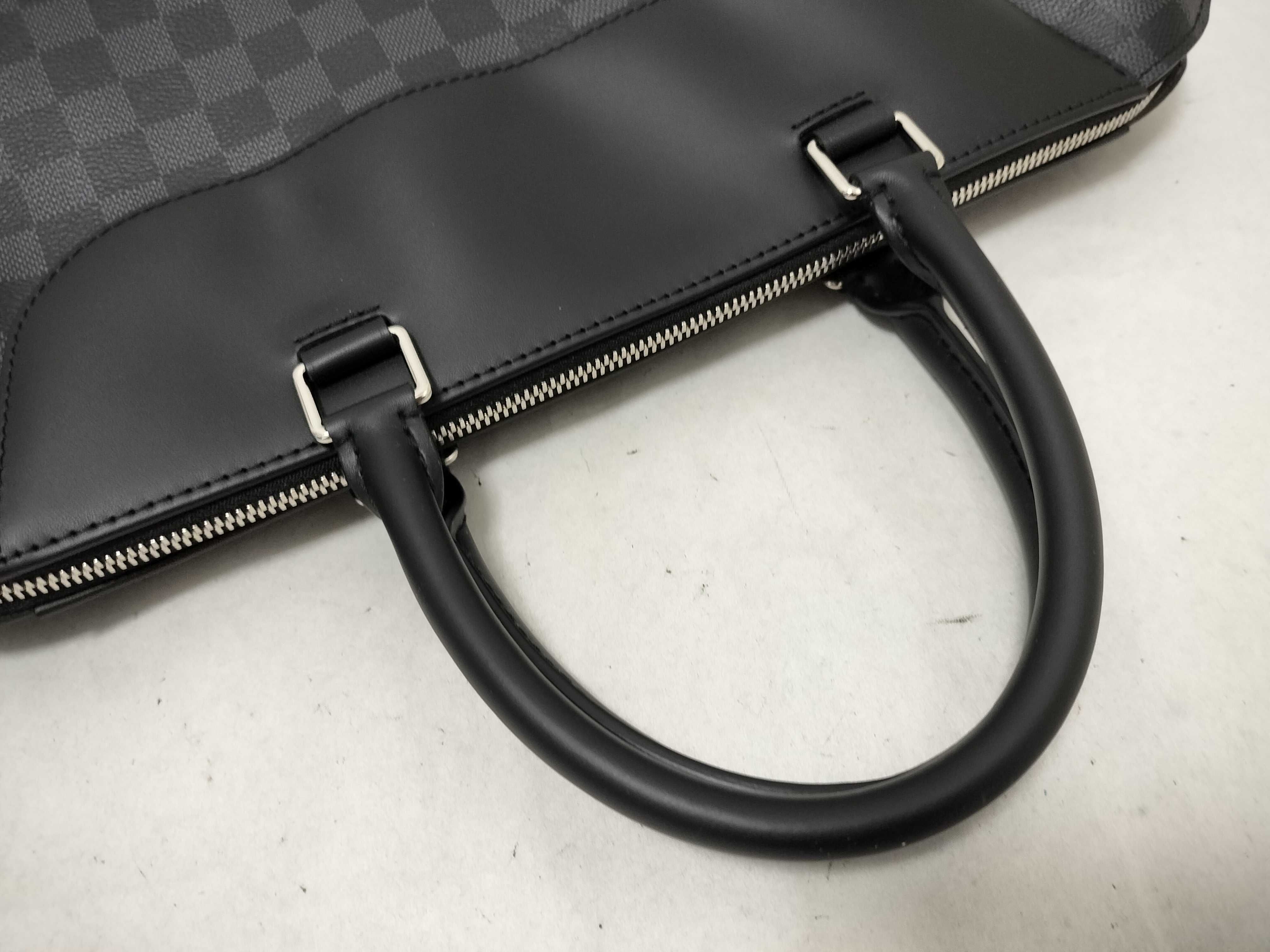 Damier Graphite Port Document Jour N48260 Business Bag — view 3