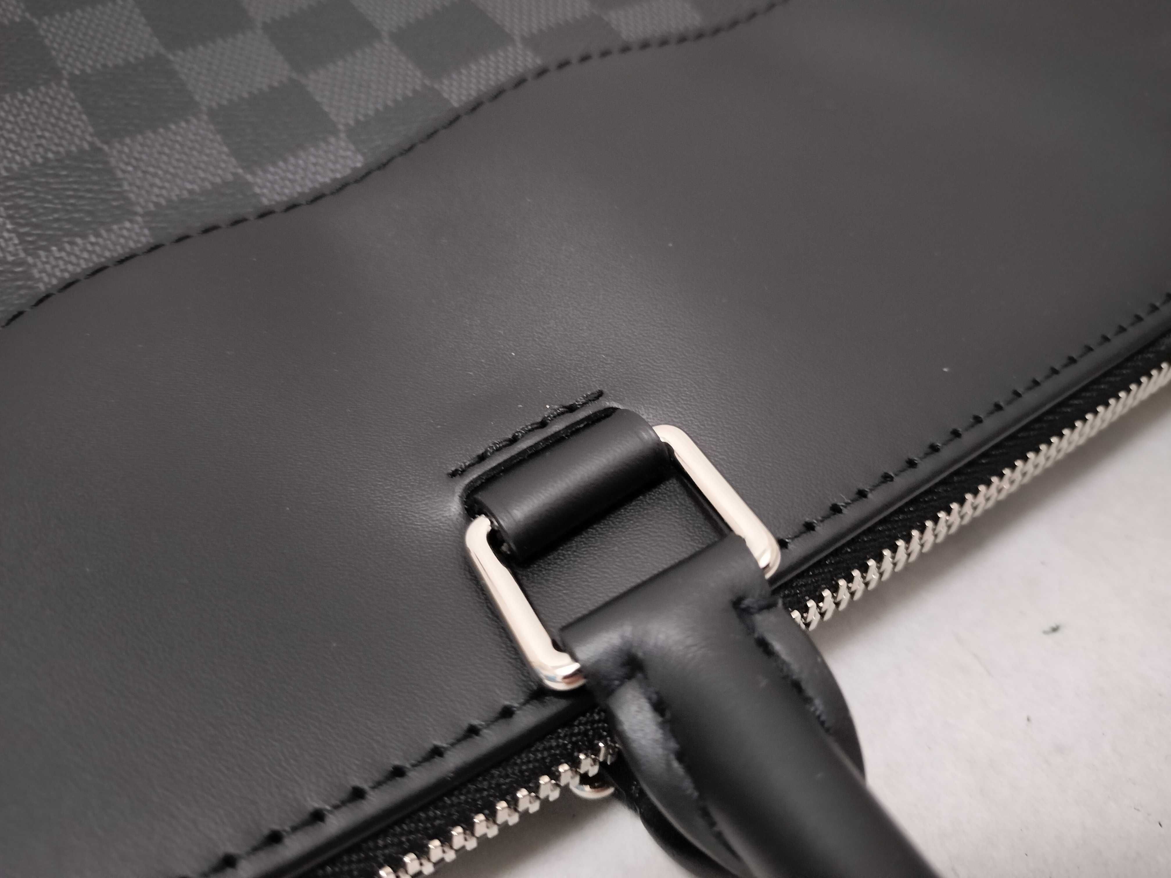 Damier Graphite Port Document Jour N48260 Business Bag — view 5