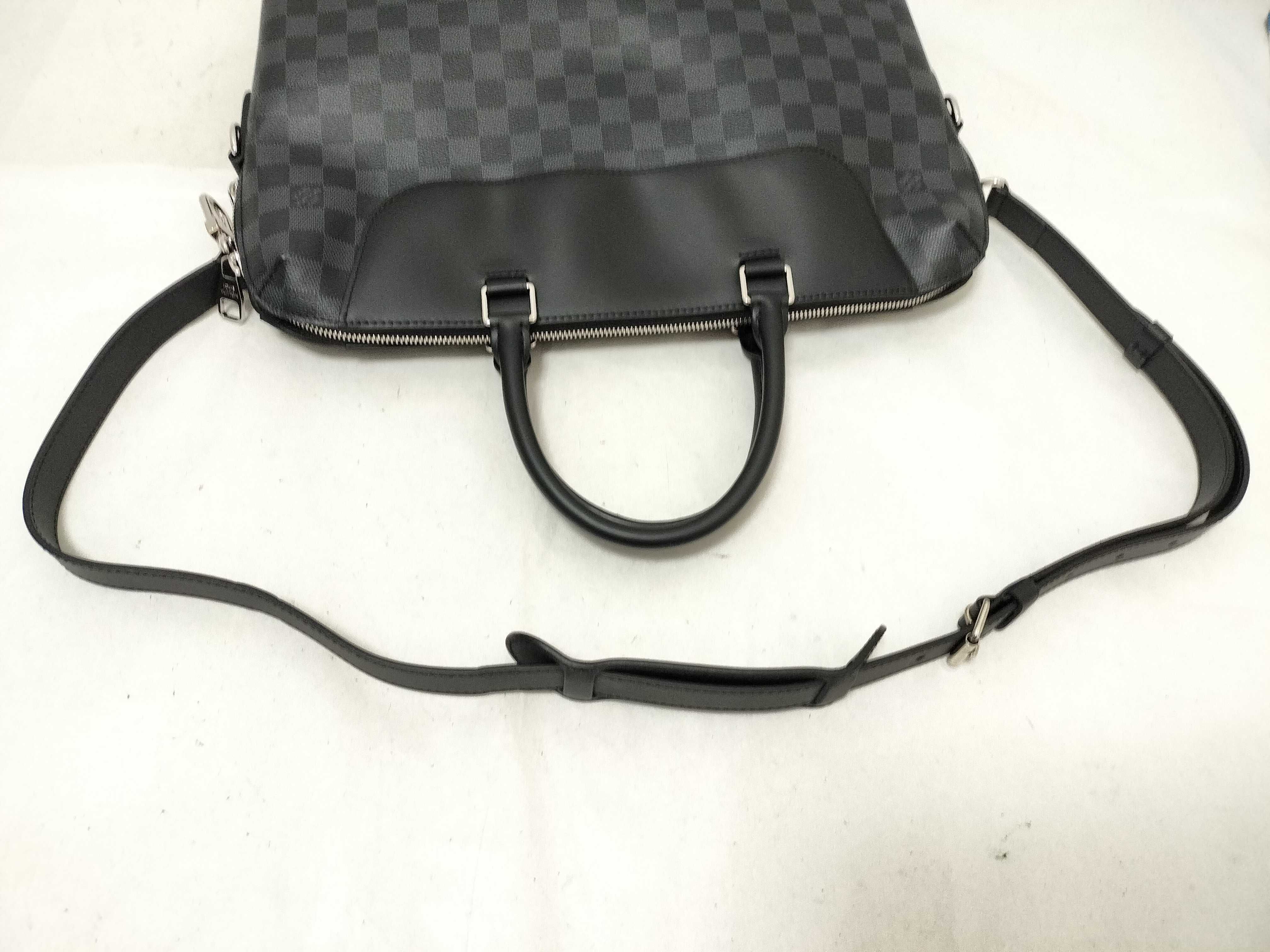 Damier Graphite Port Document Jour N48260 Business Bag — view 6