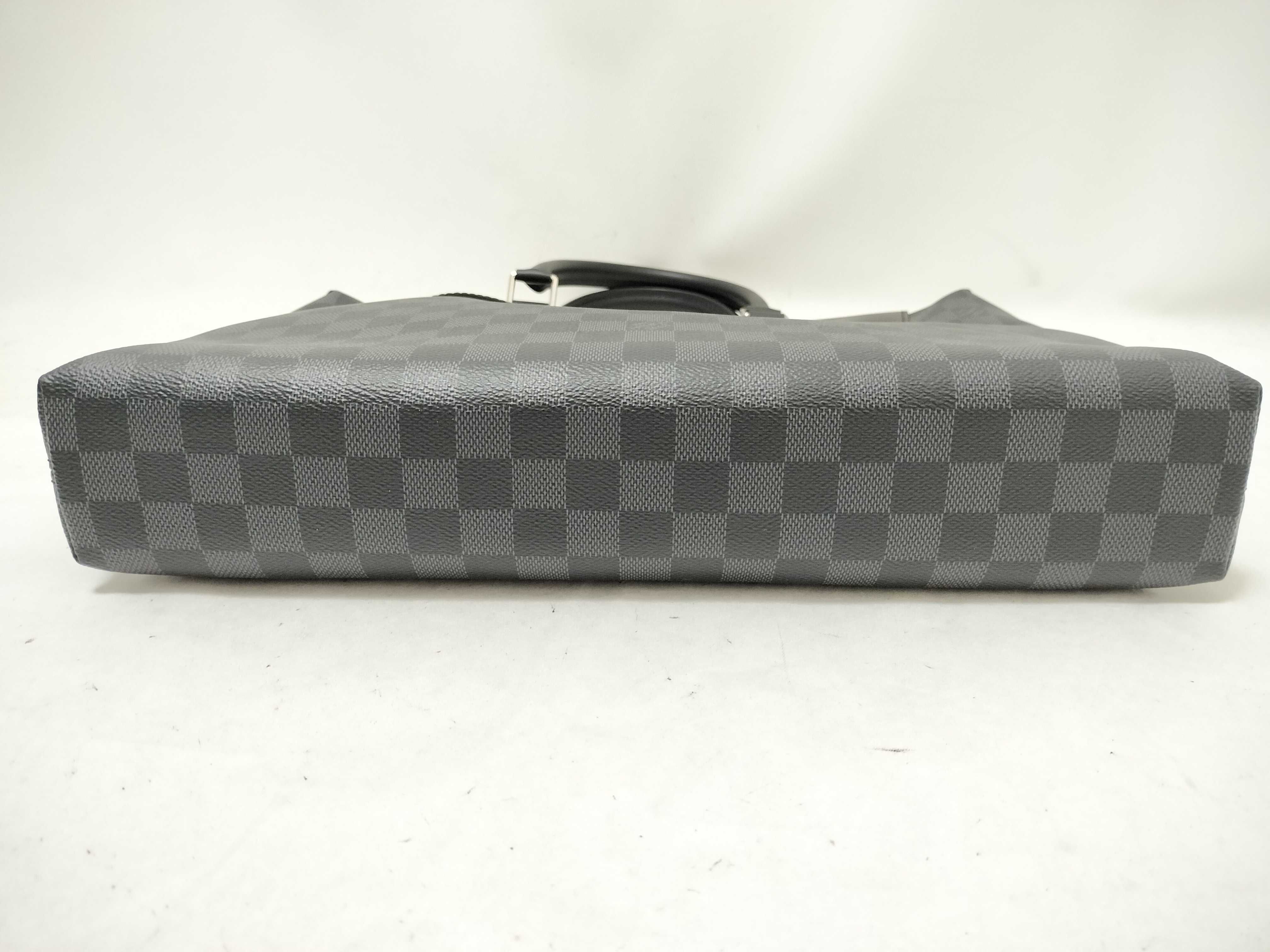 Damier Graphite Port Document Jour N48260 Business Bag — view 9
