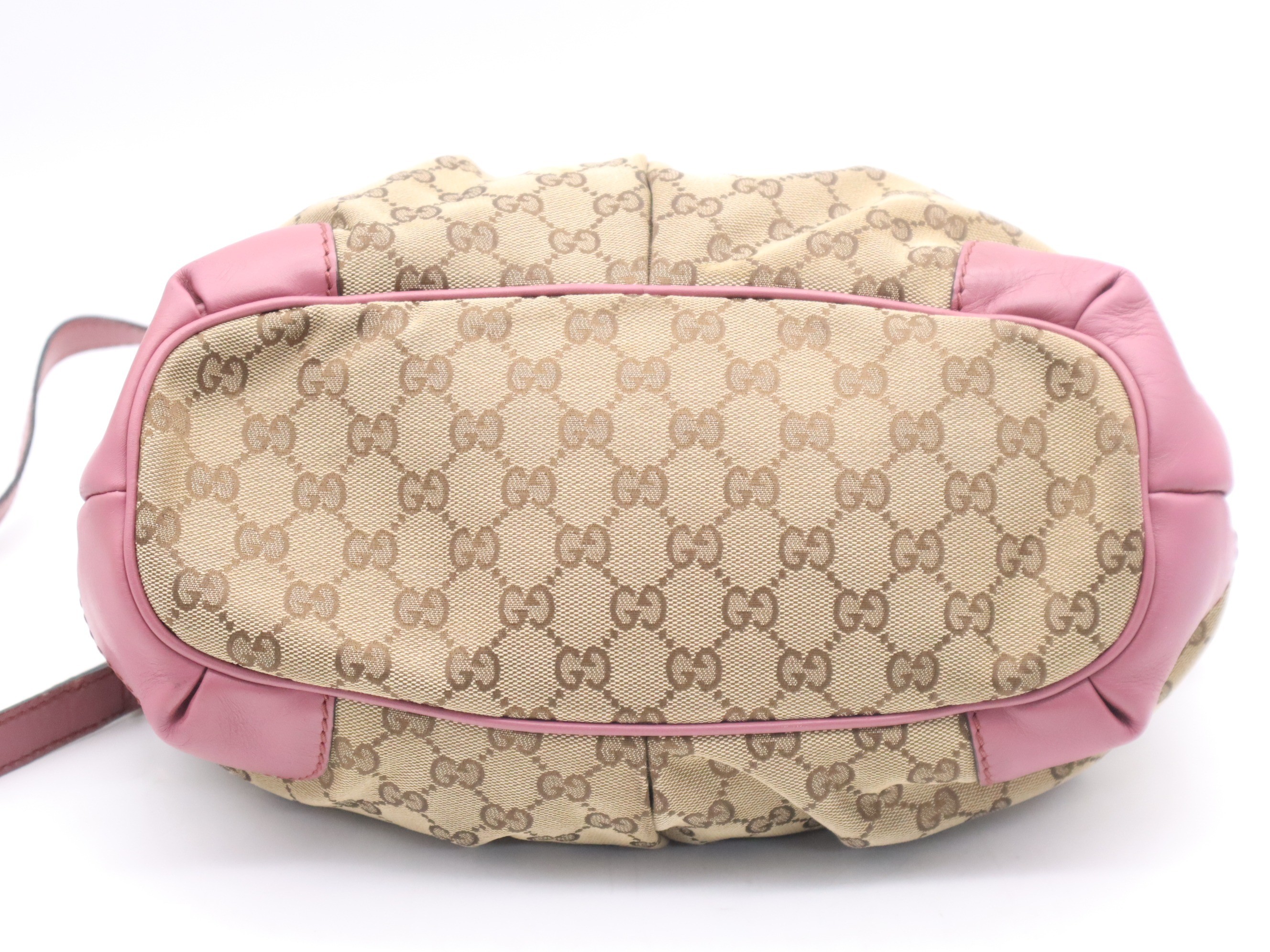 GG Canvas Sukey 2-Way Handbag with Shoulder Strap — view 4