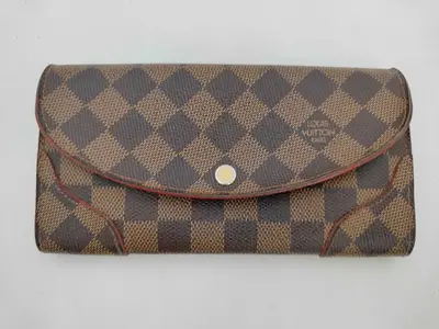 Damier Louis Vuitton Damier Portefeuille Caïssa Cerise N61221/CA2136 Wallet