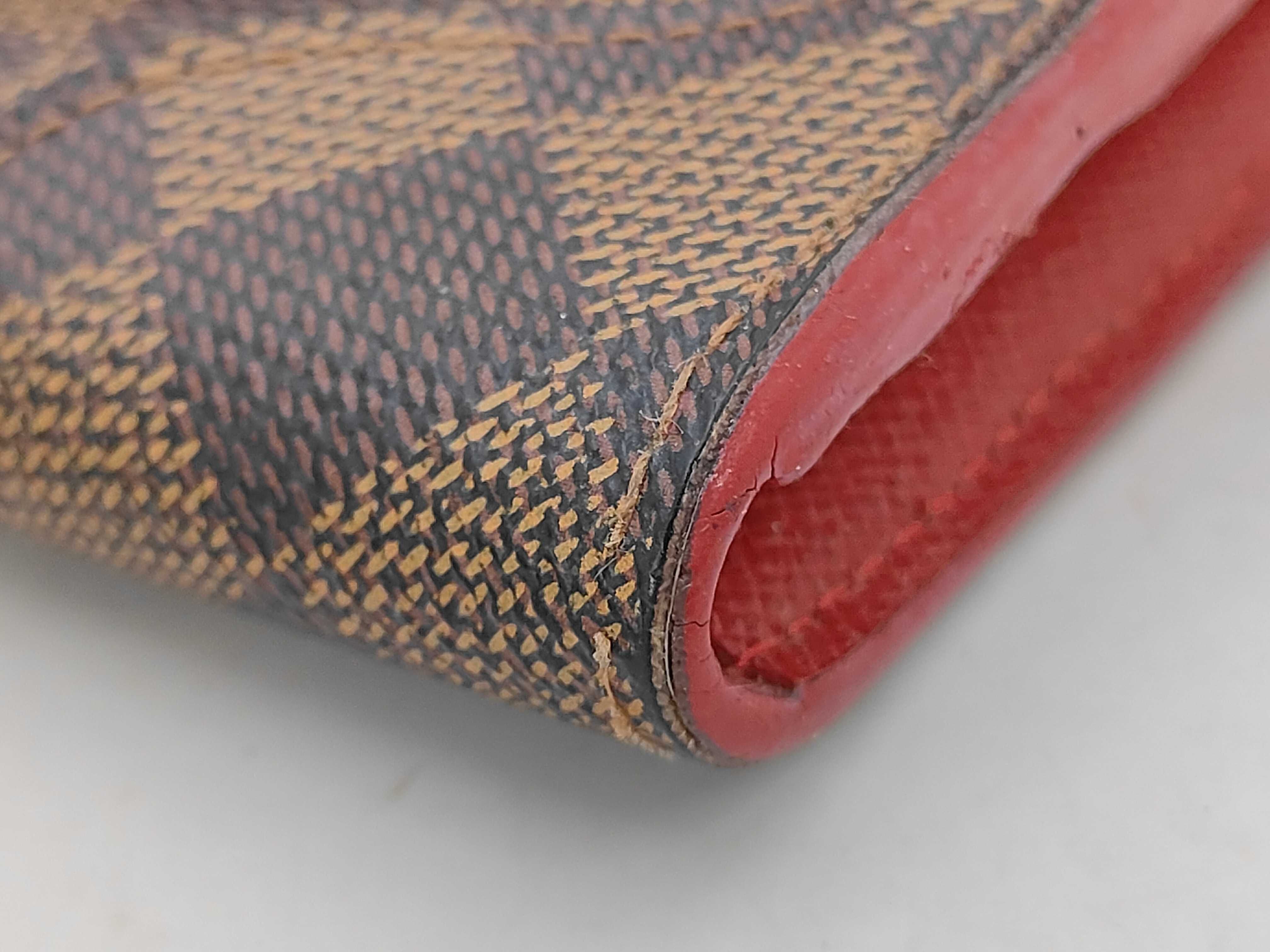 Damier Louis Vuitton Damier Portefeuille Caïssa Cerise N61221/CA2136 Wallet — view 3