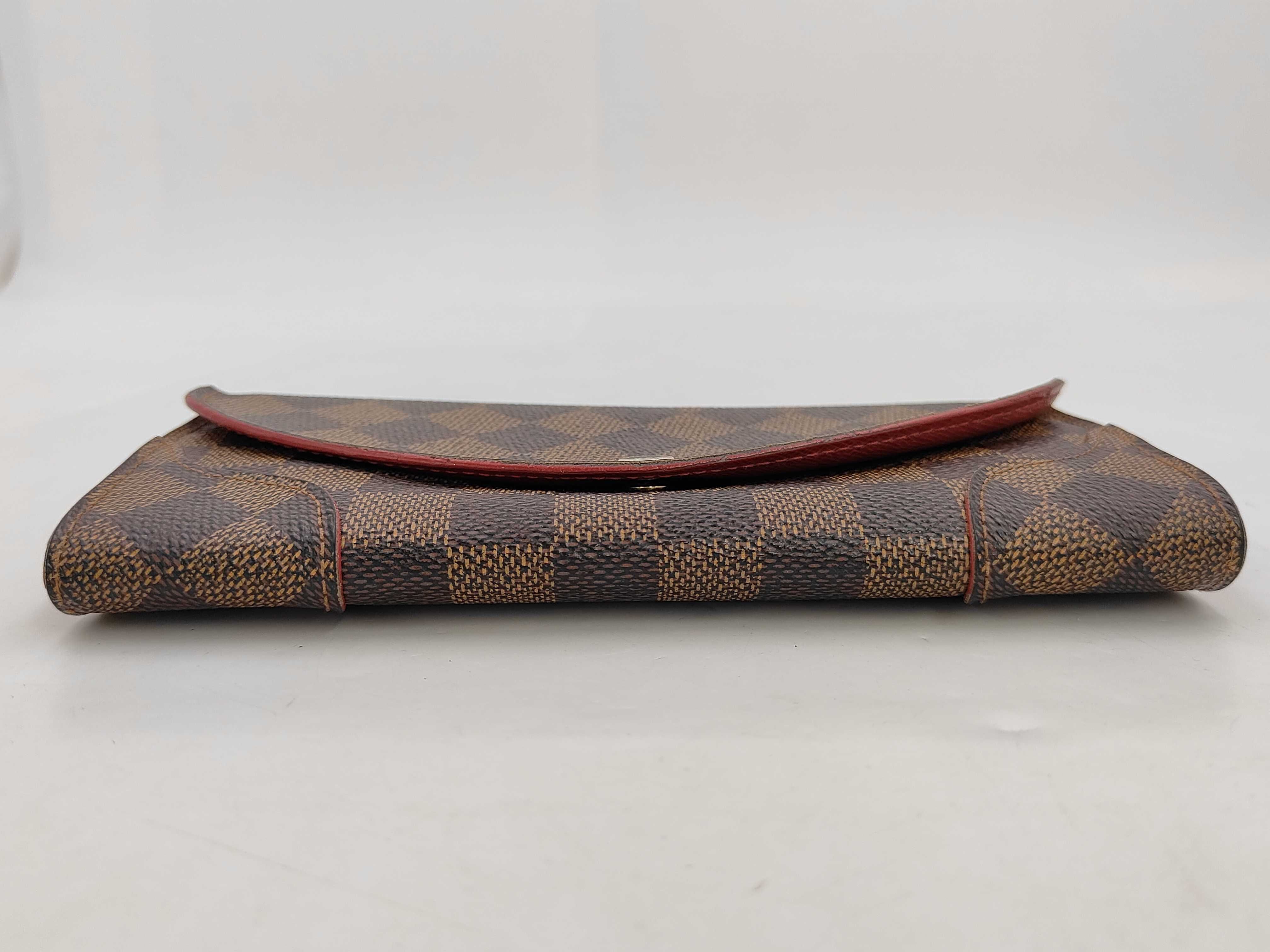 Damier Louis Vuitton Damier Portefeuille Caïssa Cerise N61221/CA2136 Wallet — view 4