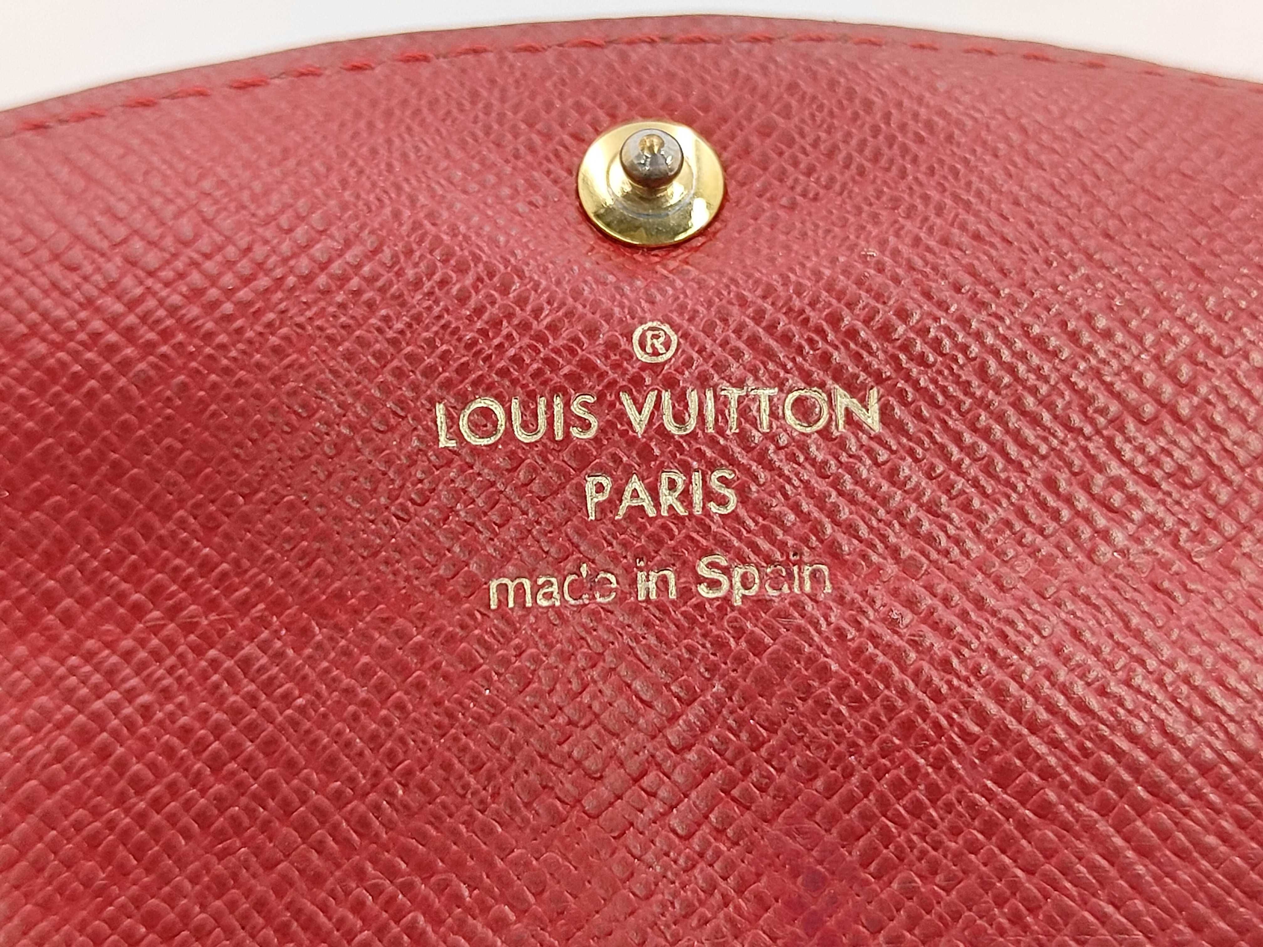 Damier Louis Vuitton Damier Portefeuille Caïssa Cerise N61221/CA2136 Wallet — view 9