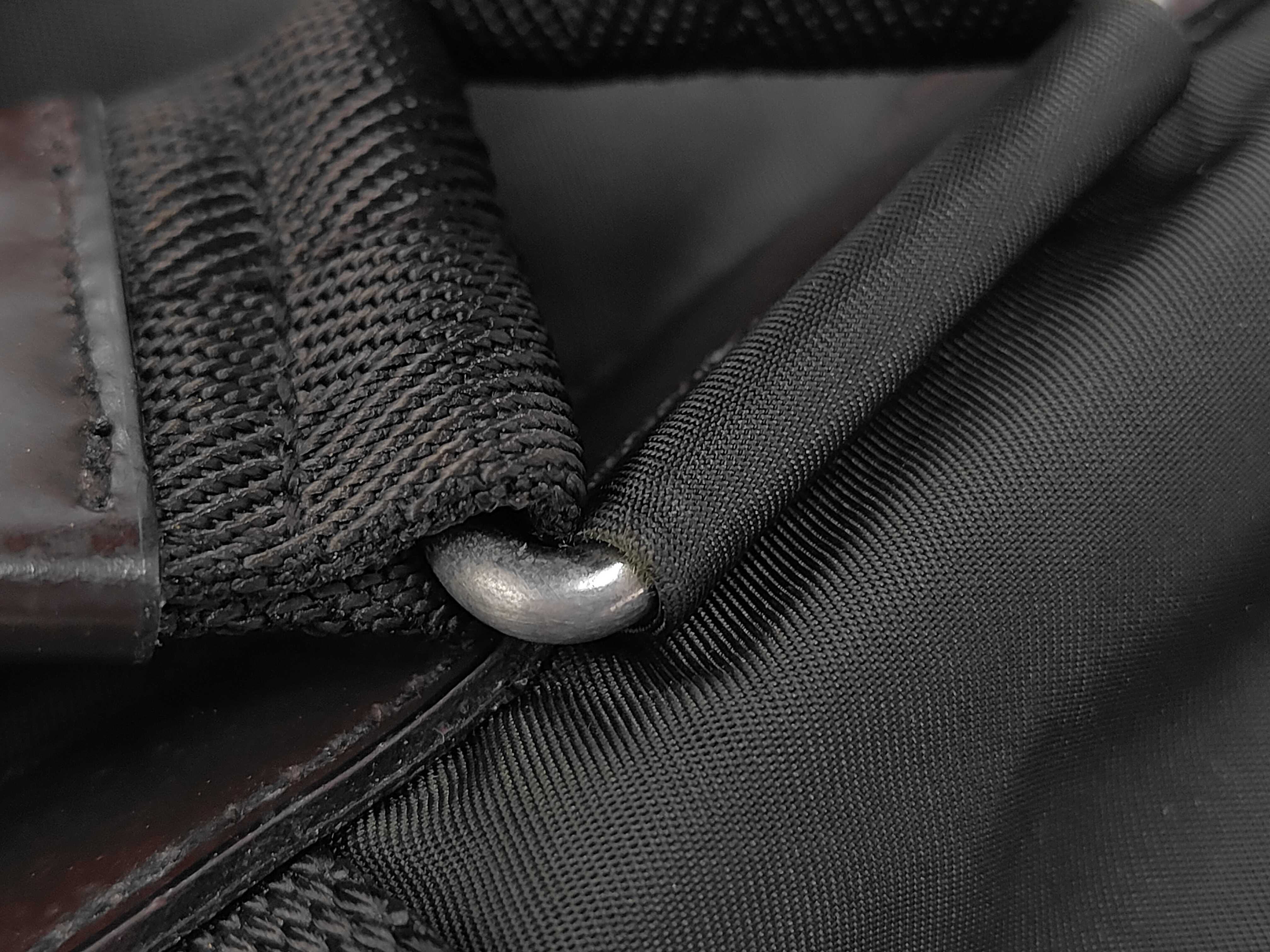 nylon backpack, khaki bag, rucksack. — view 7