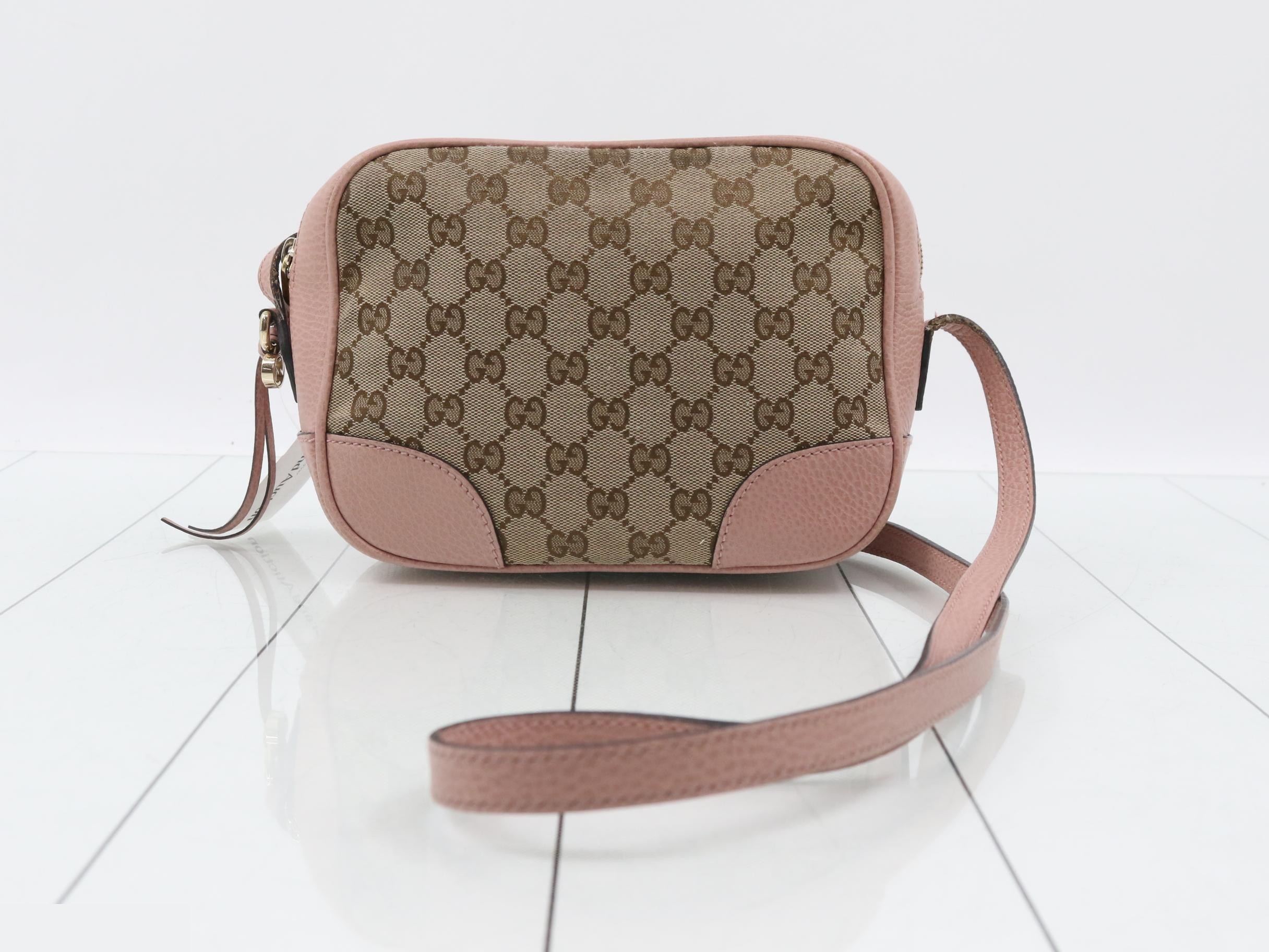 canvas shoulder bag, pink, 449413, 213317