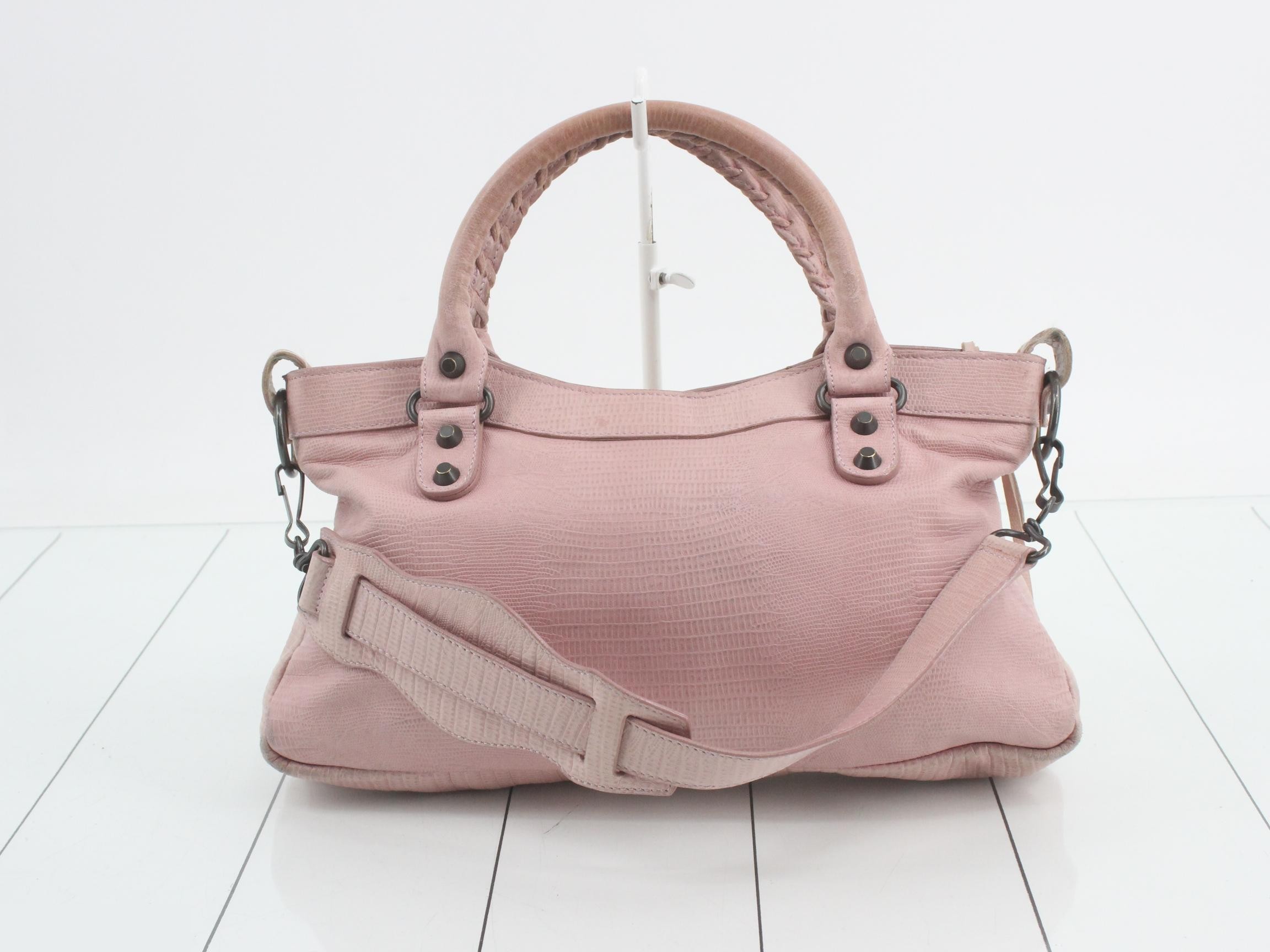 The City 2-Way Bag with Shoulder Strap, Pink, with Mirror — view 2