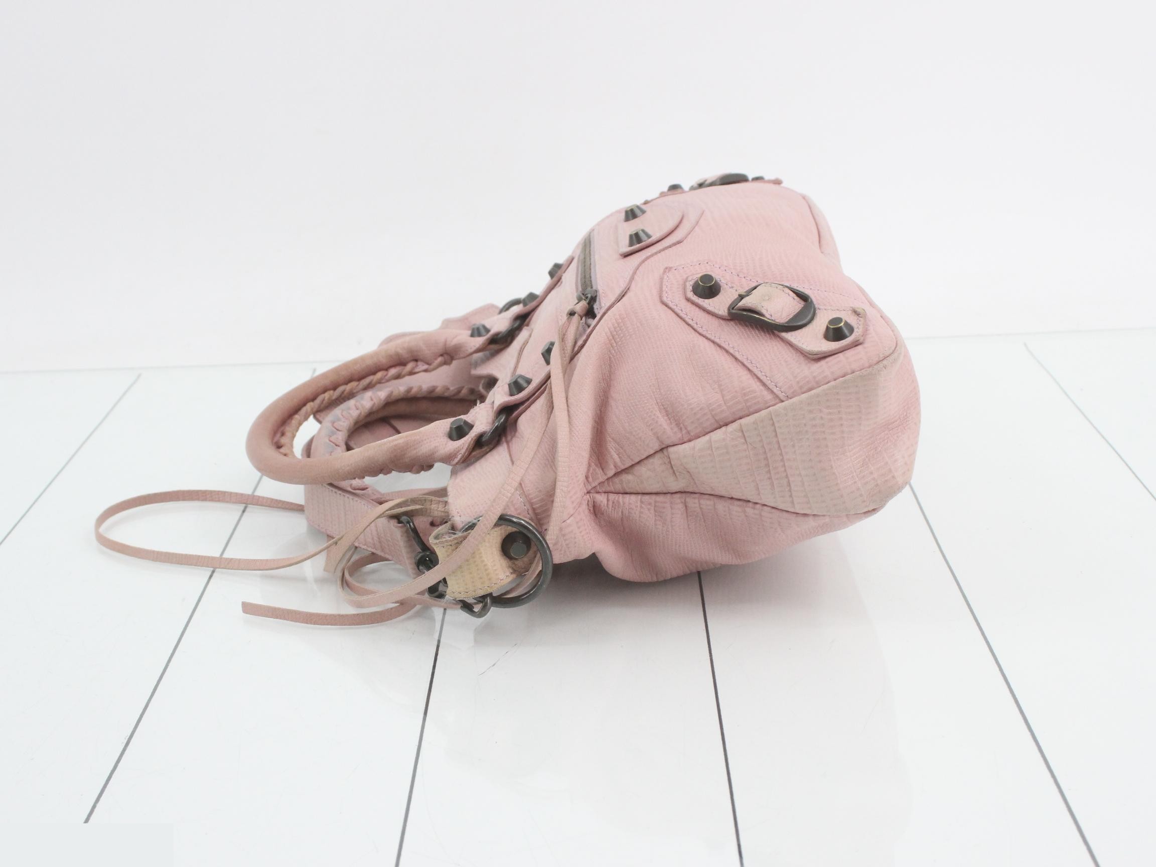 The City 2-Way Bag with Shoulder Strap, Pink, with Mirror — view 4