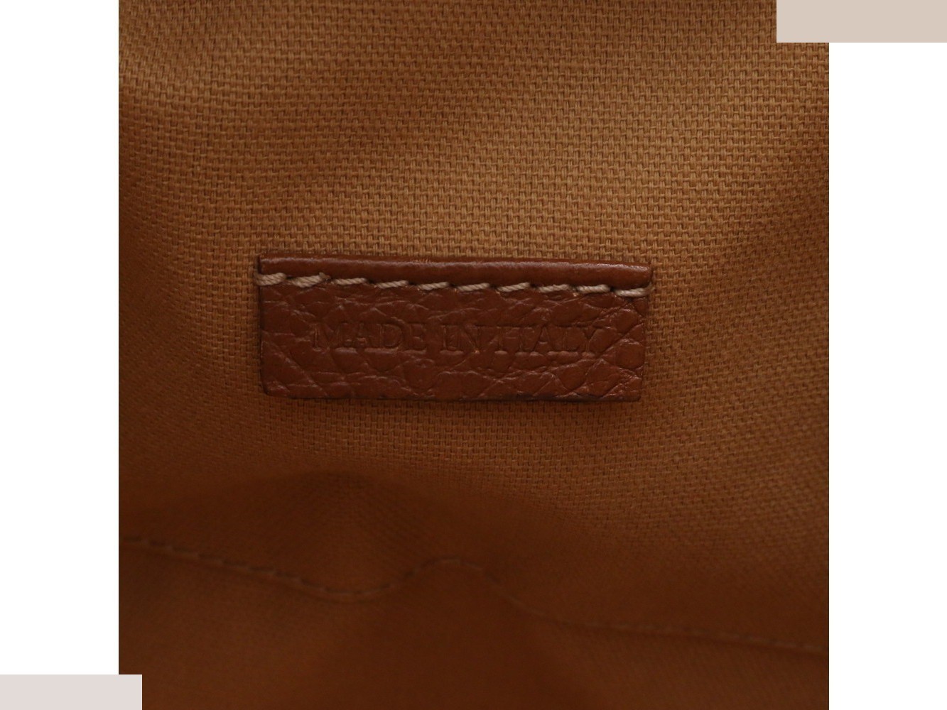 Leather tote bag, shoulder bag, business bag — view 9