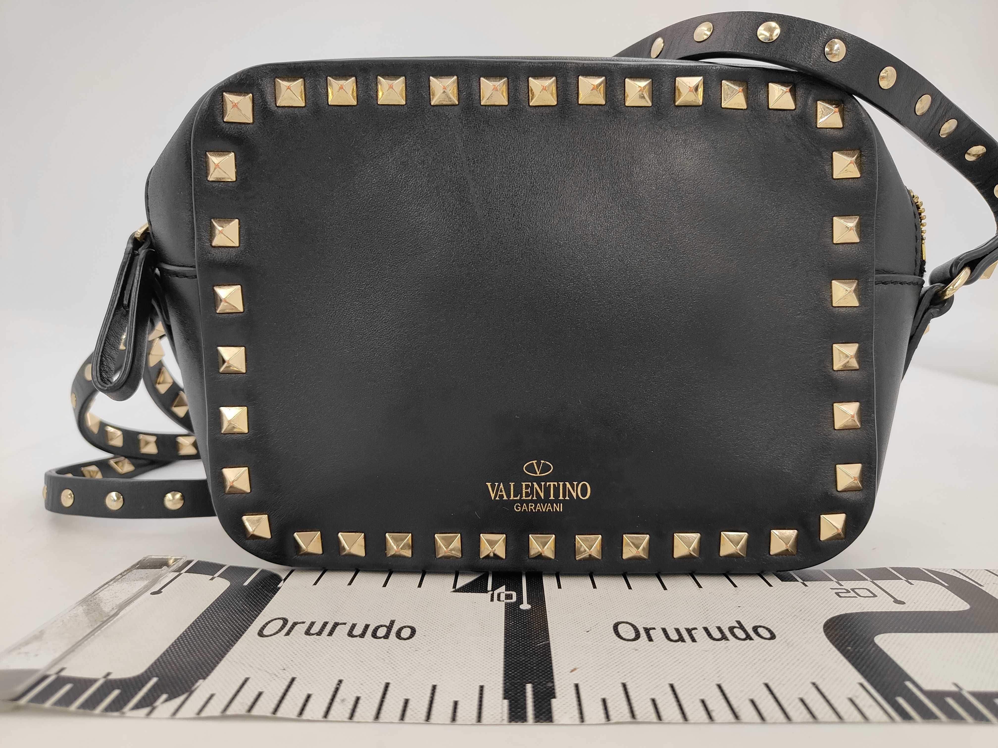 Rockstud Small Camera Crossbody Bag Black JW2B0809 Shoulder Bag — view 2