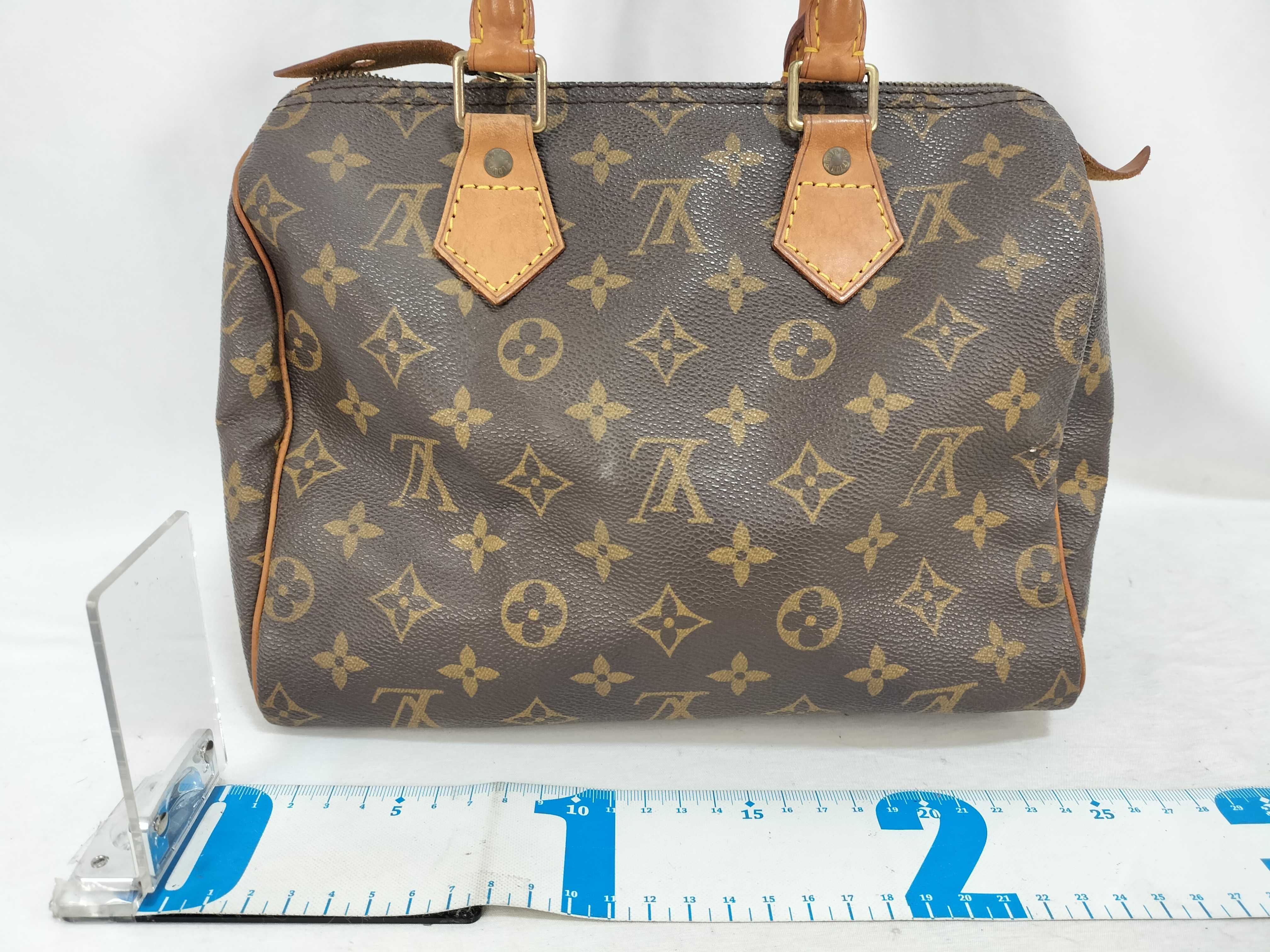 Monogram Louis Vuitton Speedy 25 Monogram Handbag Mini Boston Handbag — view 2