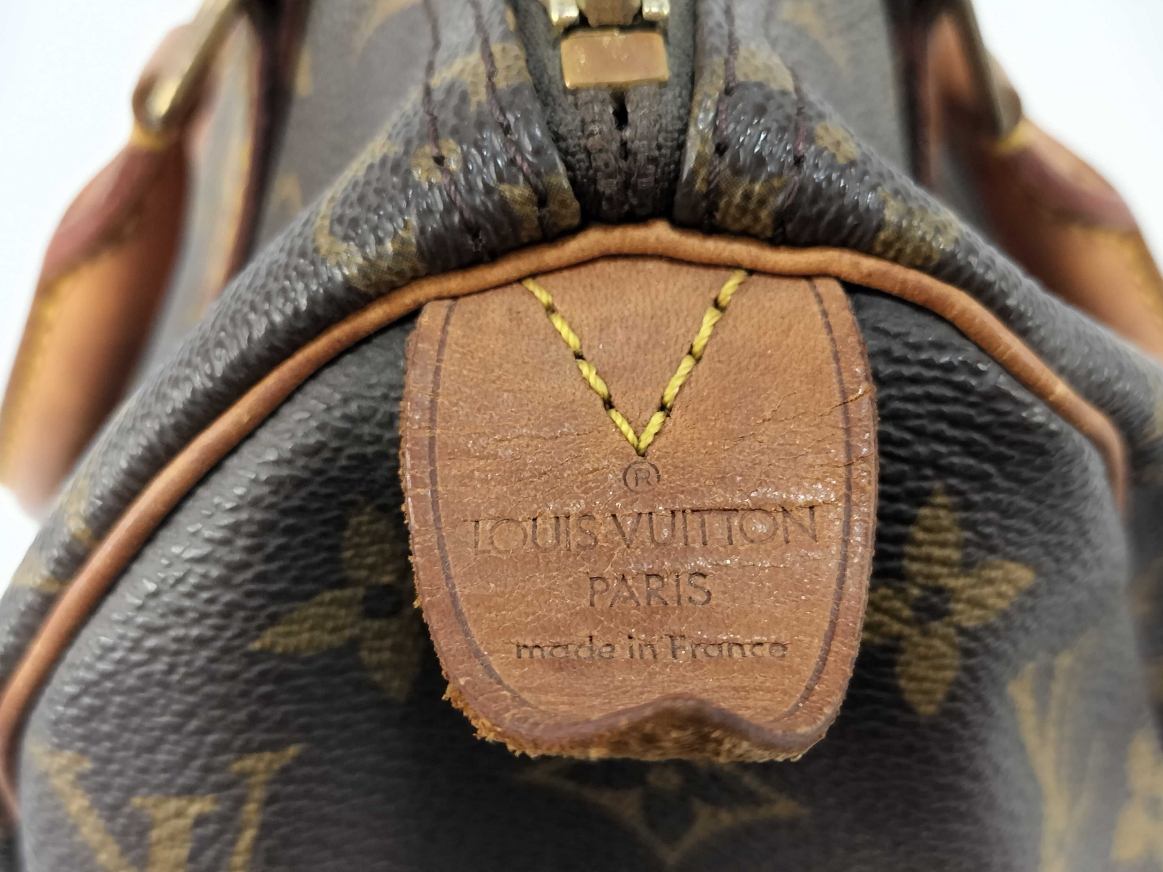 Monogram Louis Vuitton Speedy 25 Monogram Handbag Mini Boston Handbag — view 12