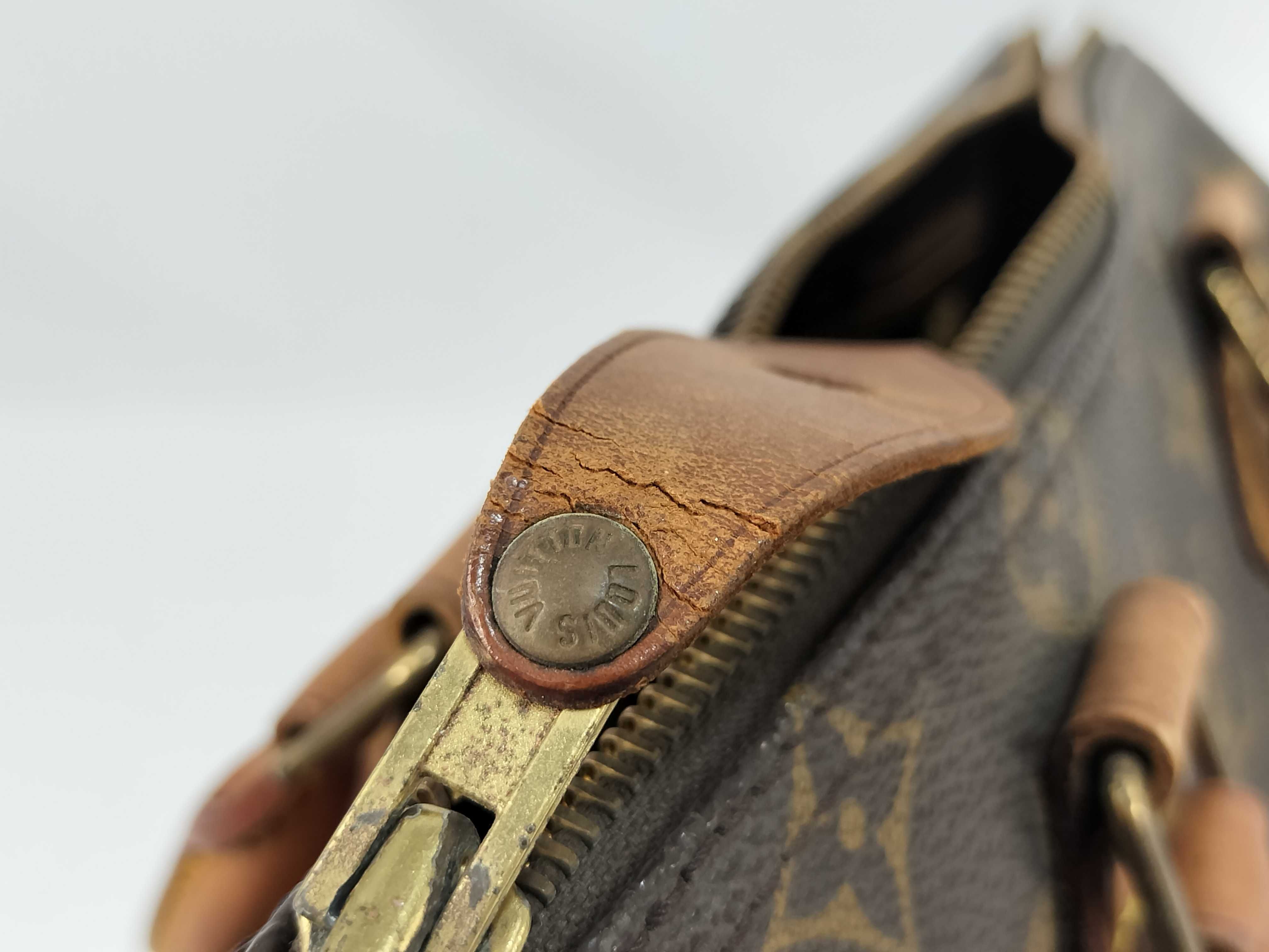 Monogram Louis Vuitton Speedy 25 Monogram Handbag Mini Boston Handbag — view 13