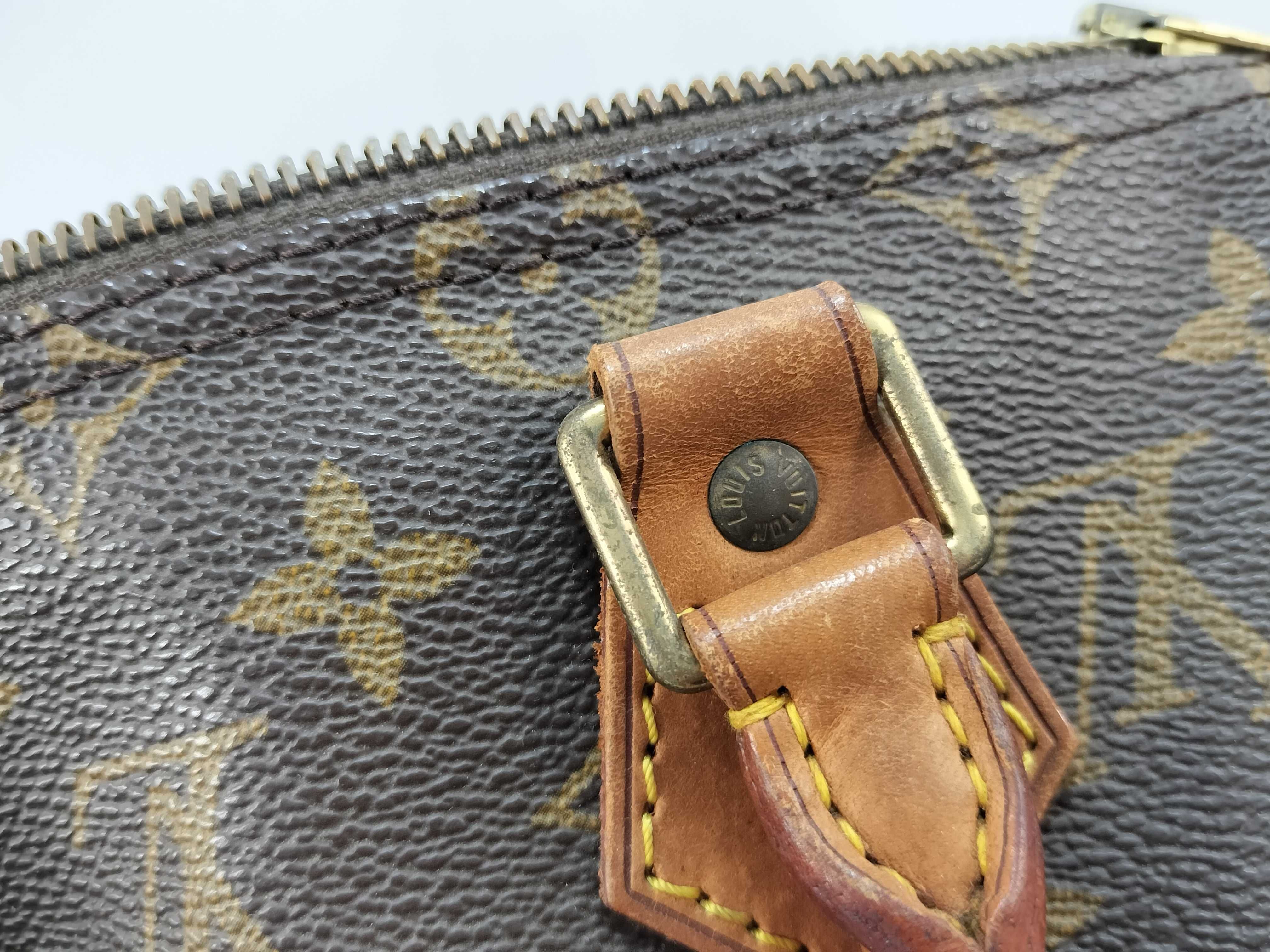 Monogram Louis Vuitton Speedy 25 Monogram Handbag Mini Boston Handbag — view 15