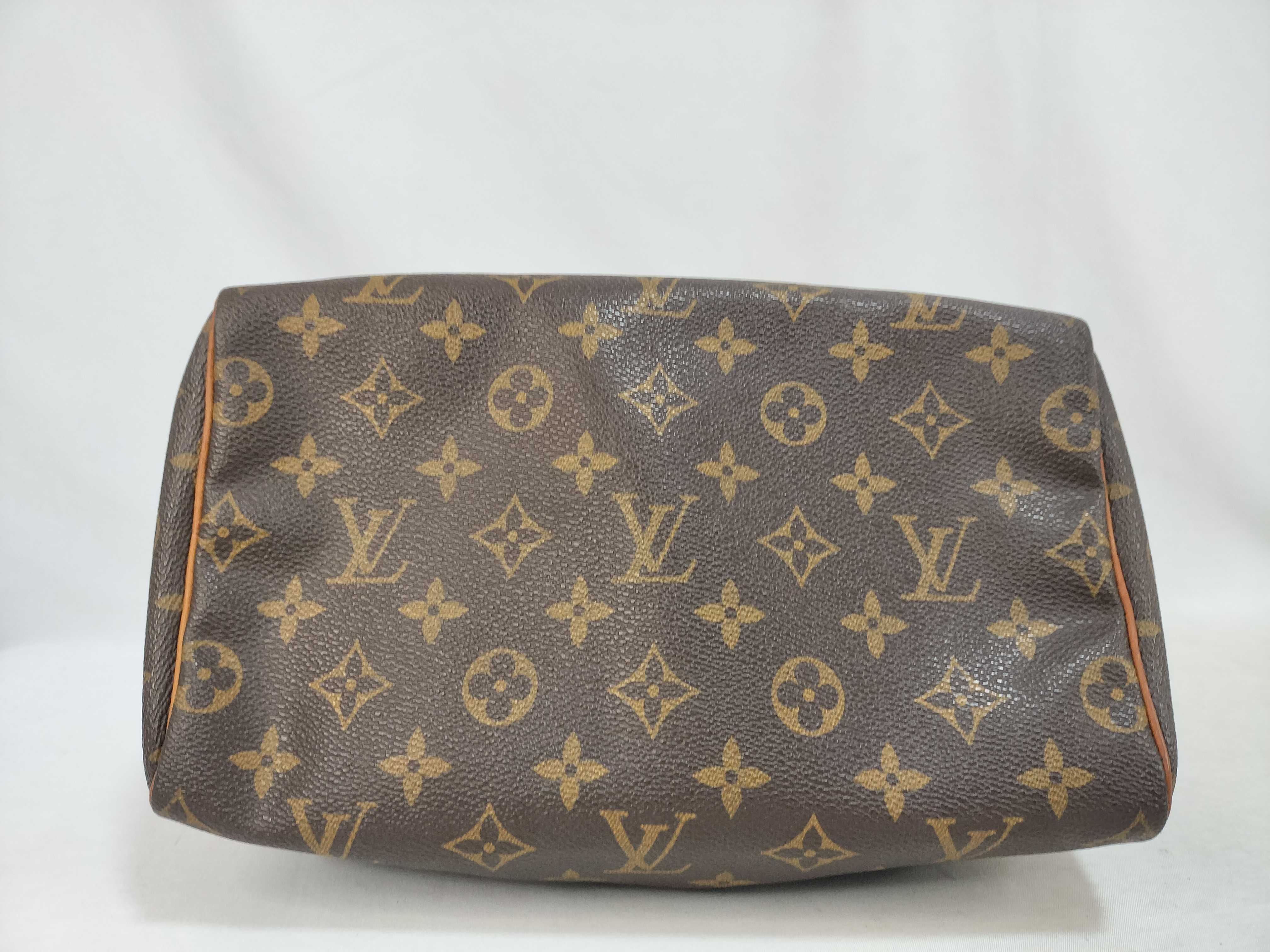 Monogram Louis Vuitton Speedy 25 Monogram Handbag Mini Boston Handbag — view 8