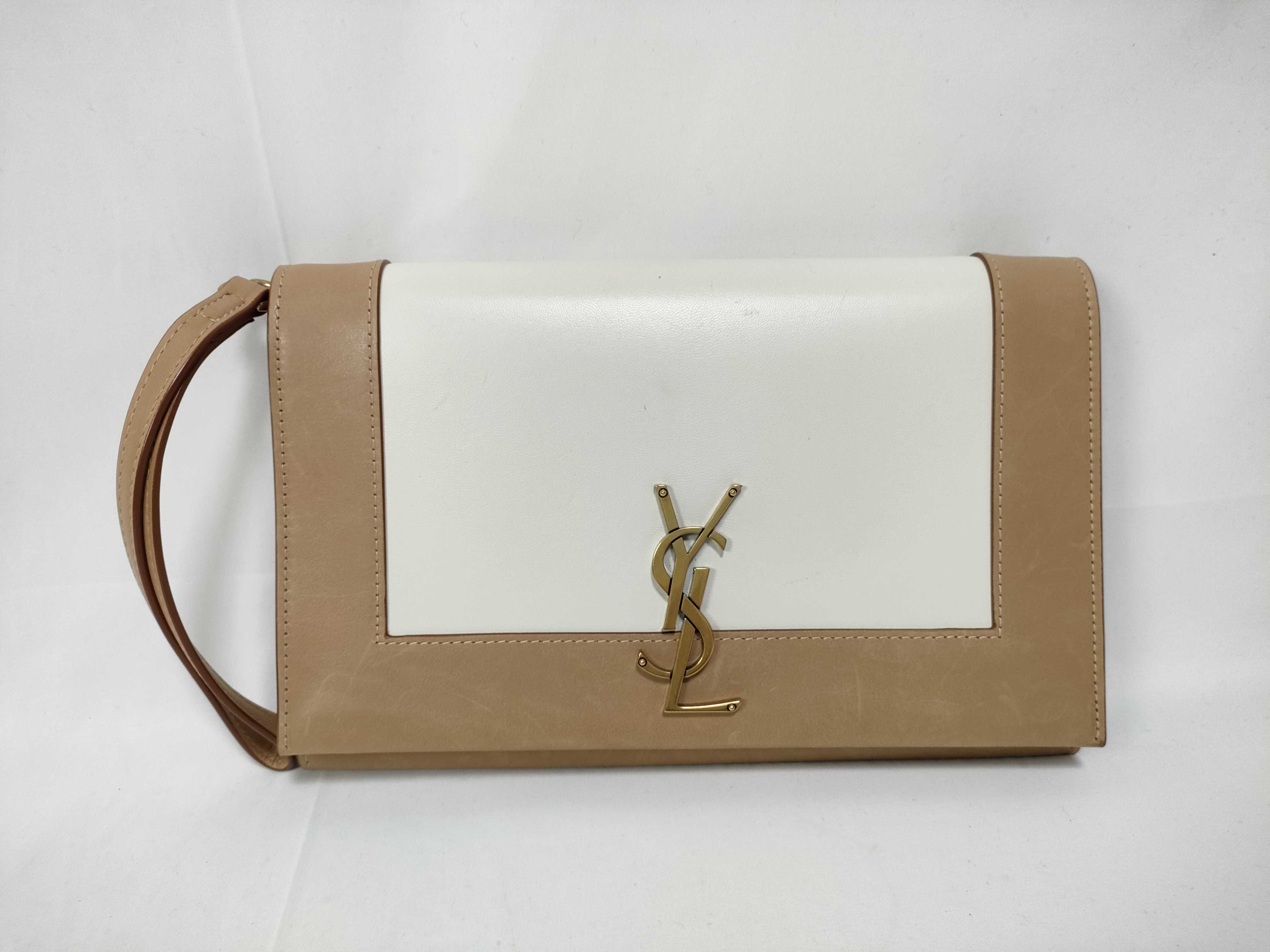 Clutch Bag with YSL Buckle