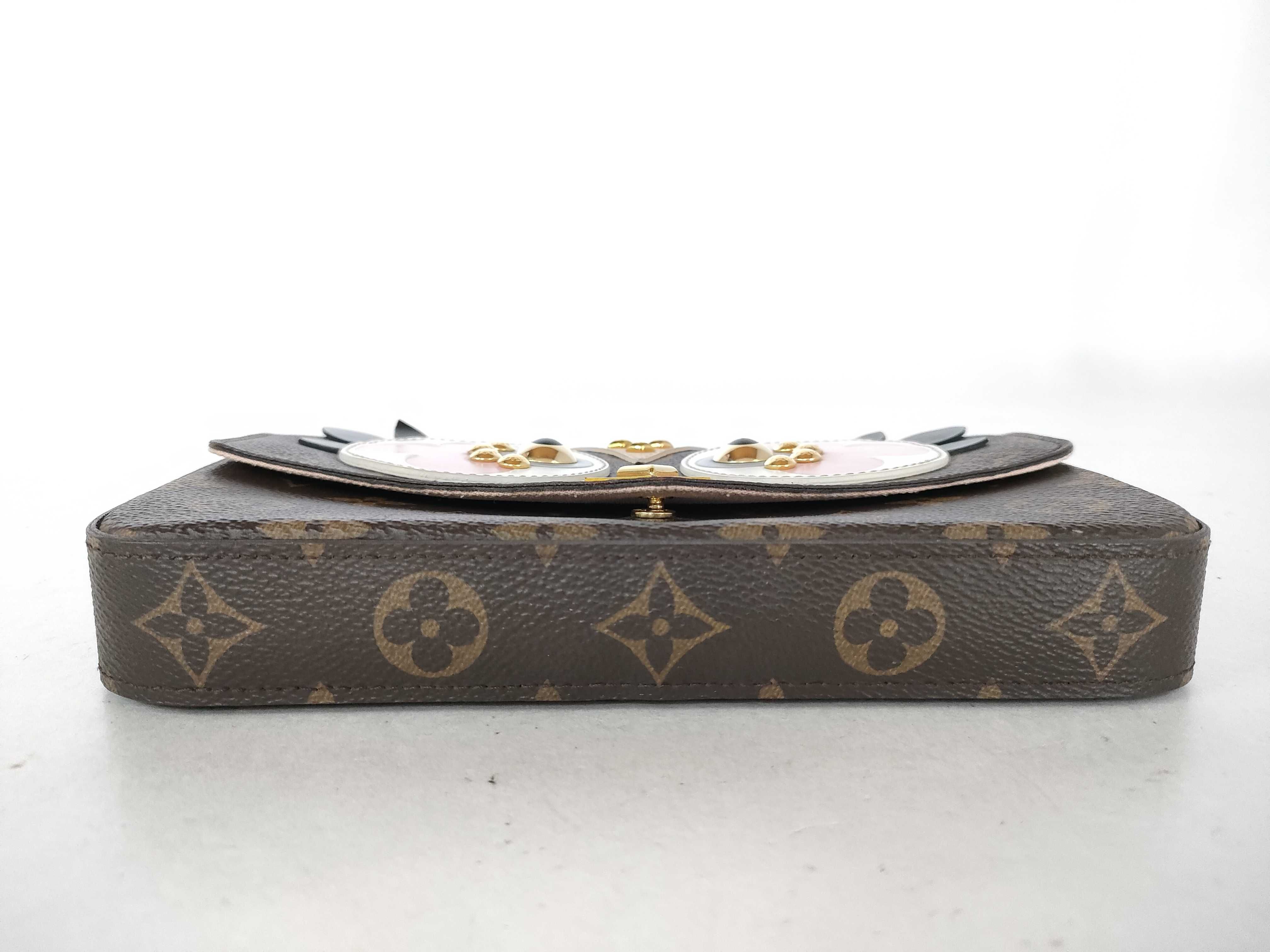 Monogram Louis Vuitton Chain Shoulder Bag — view 6