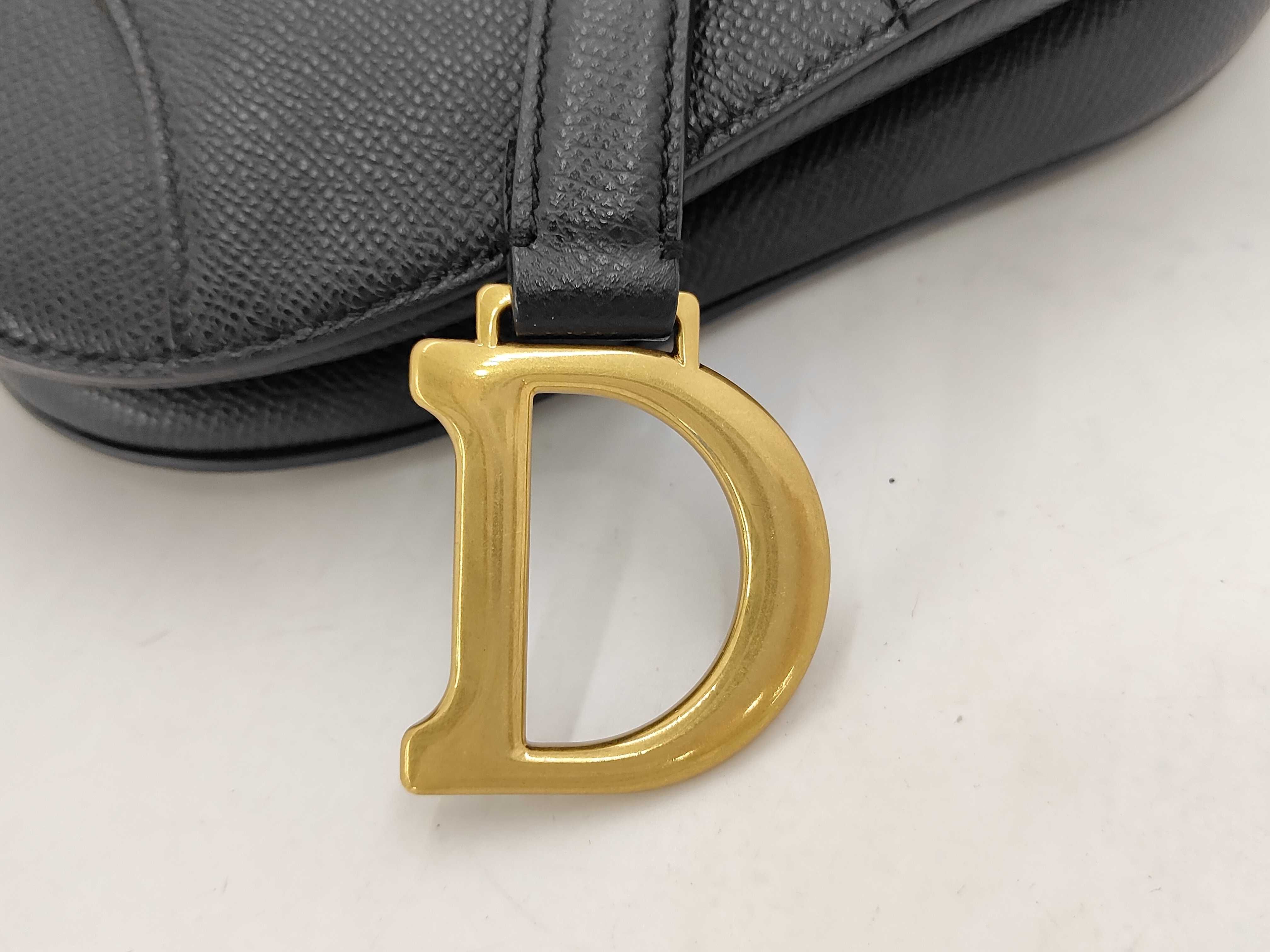 handbag, saddle color, black. — view 11