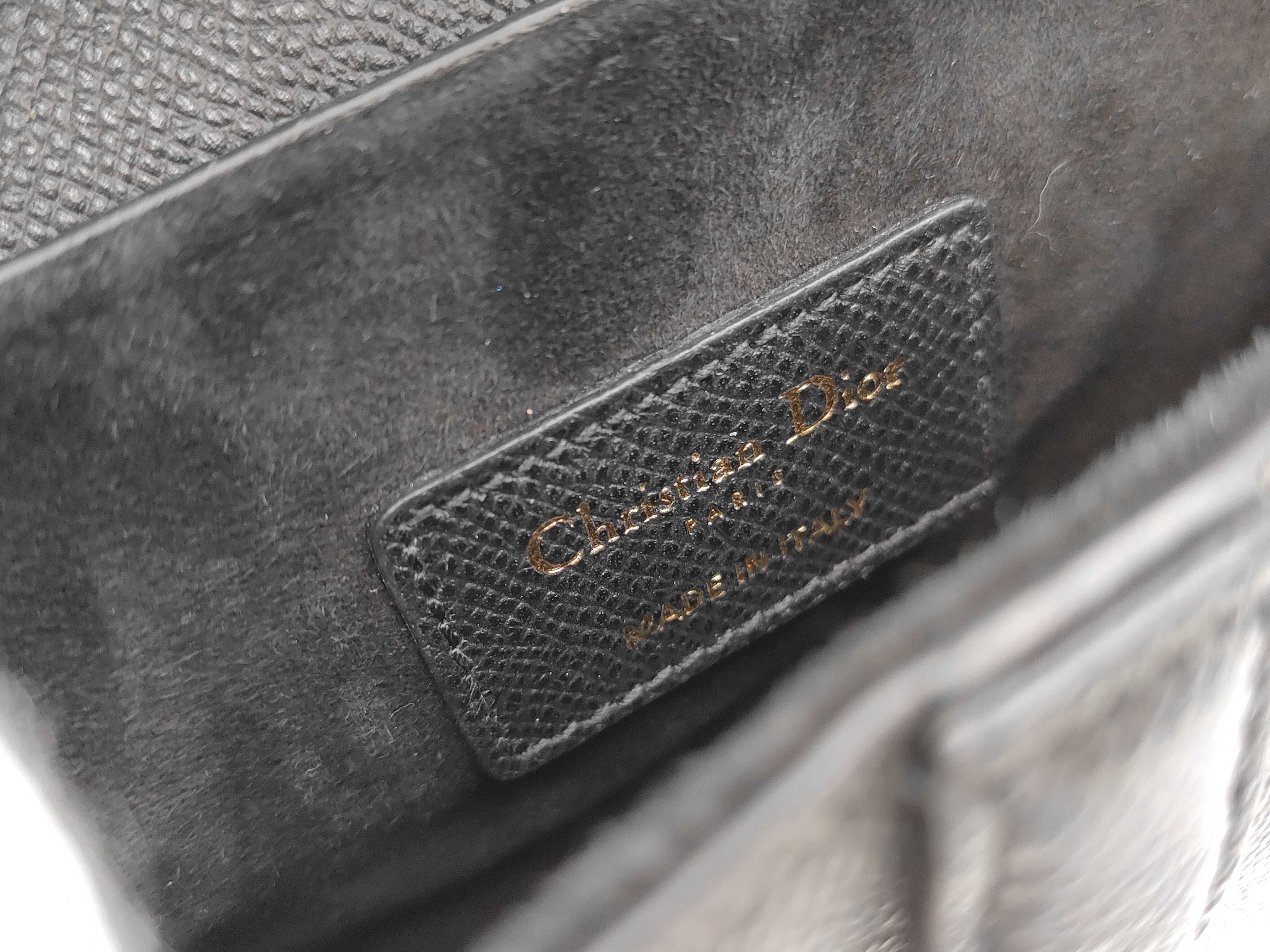 handbag, saddle color, black. — view 10