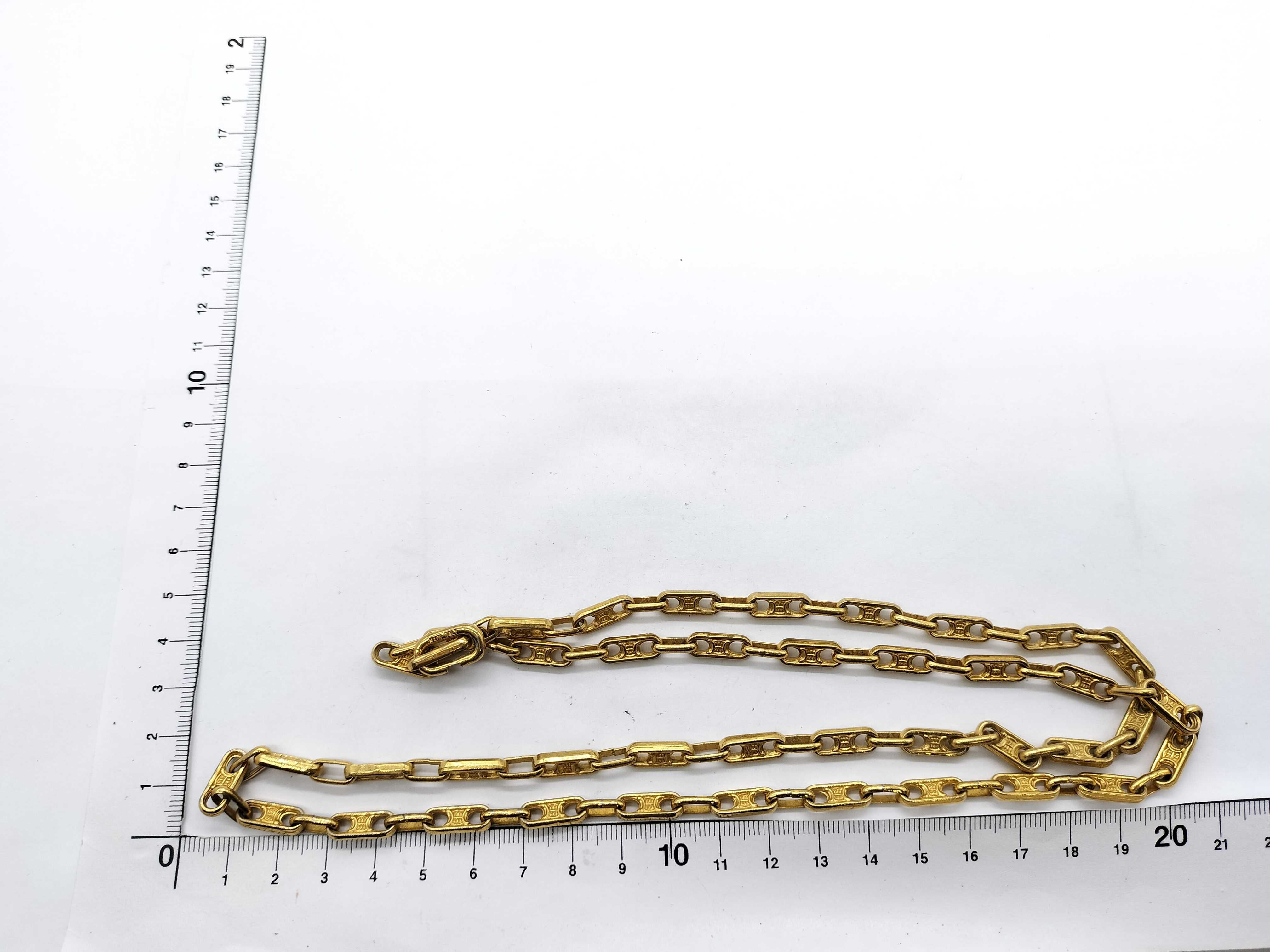 Vintage Triomphe Chain Accessory Necklace — view 6