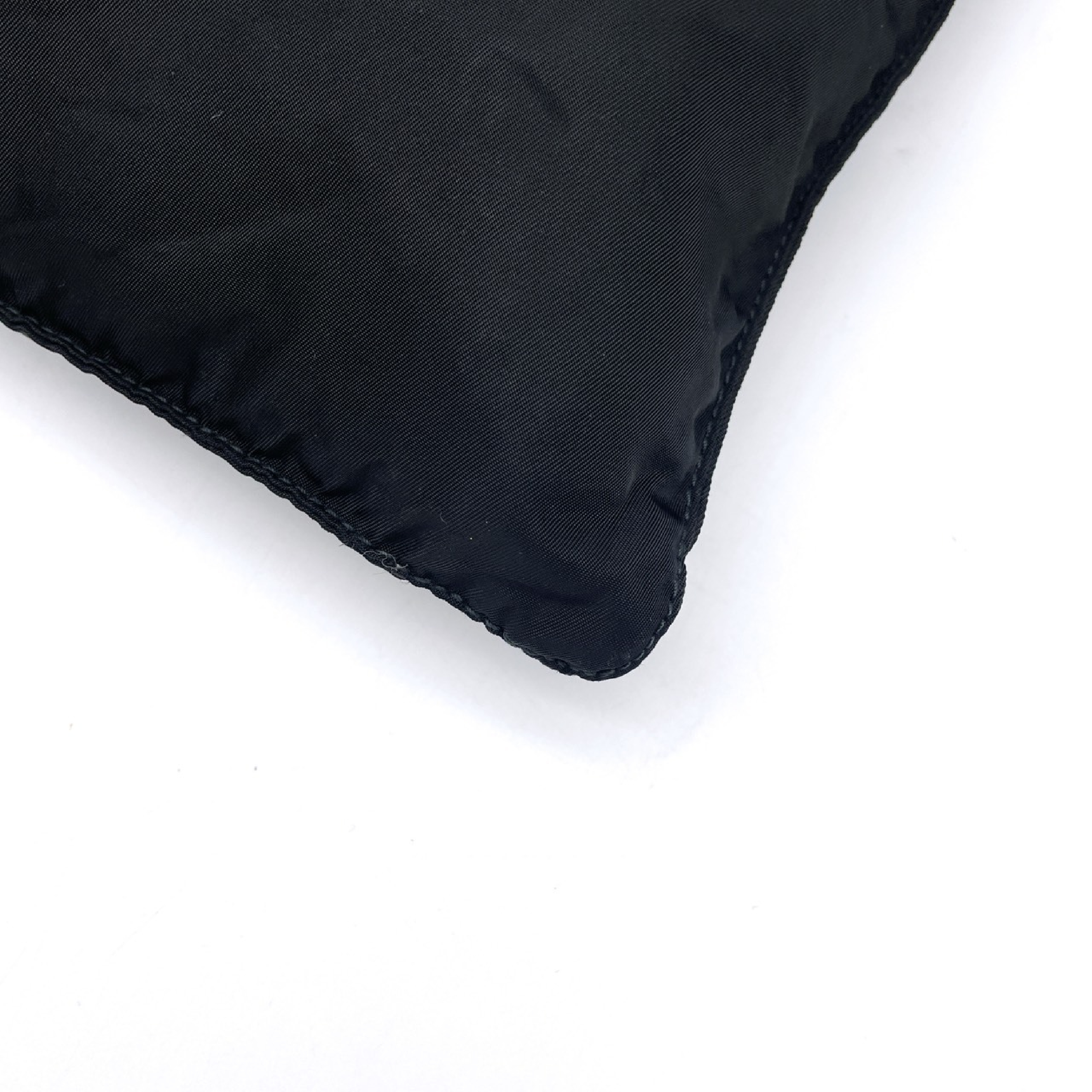 Nylon Triangle Logo Shoulder Bag — view 6