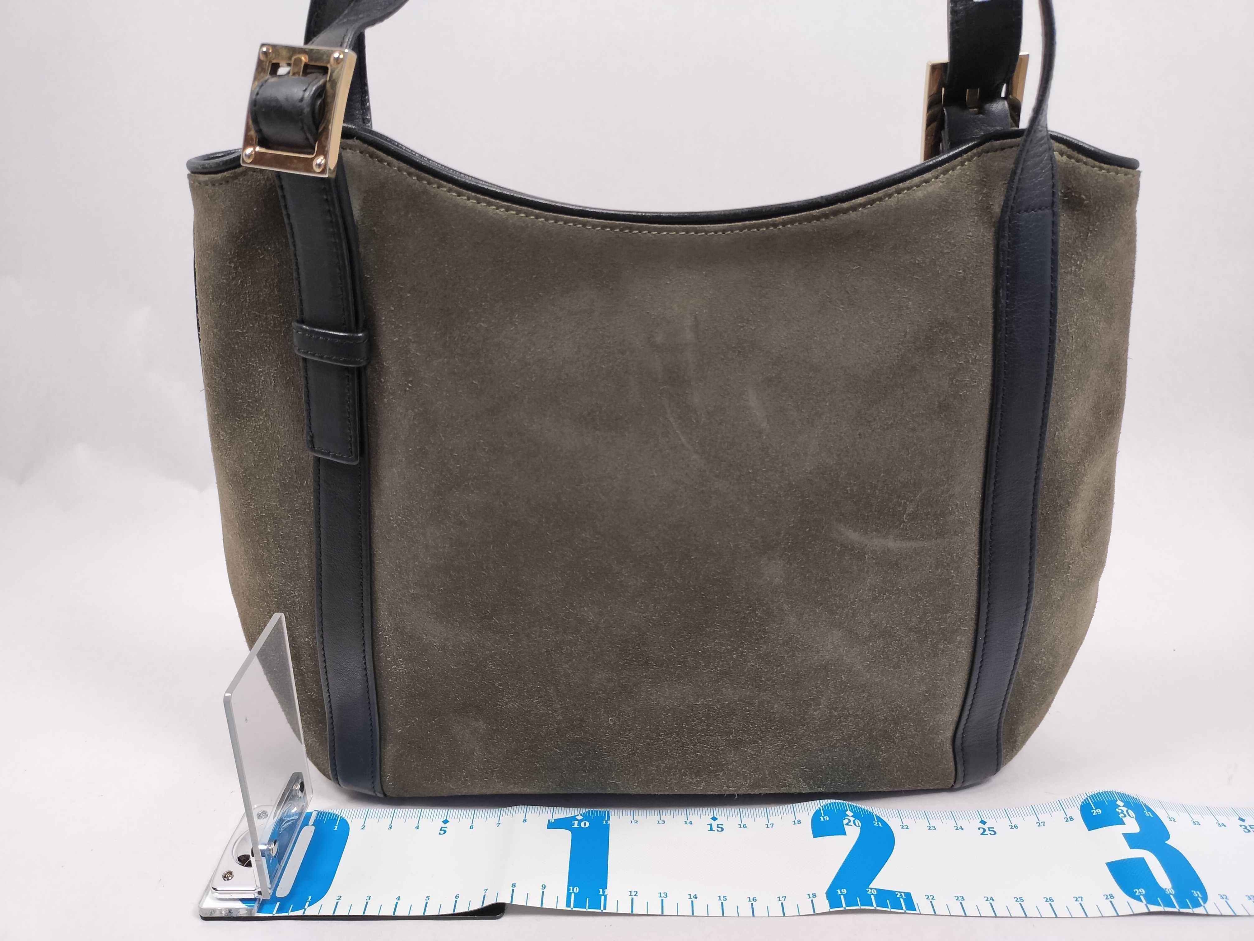 suede handbag tote bag — view 2