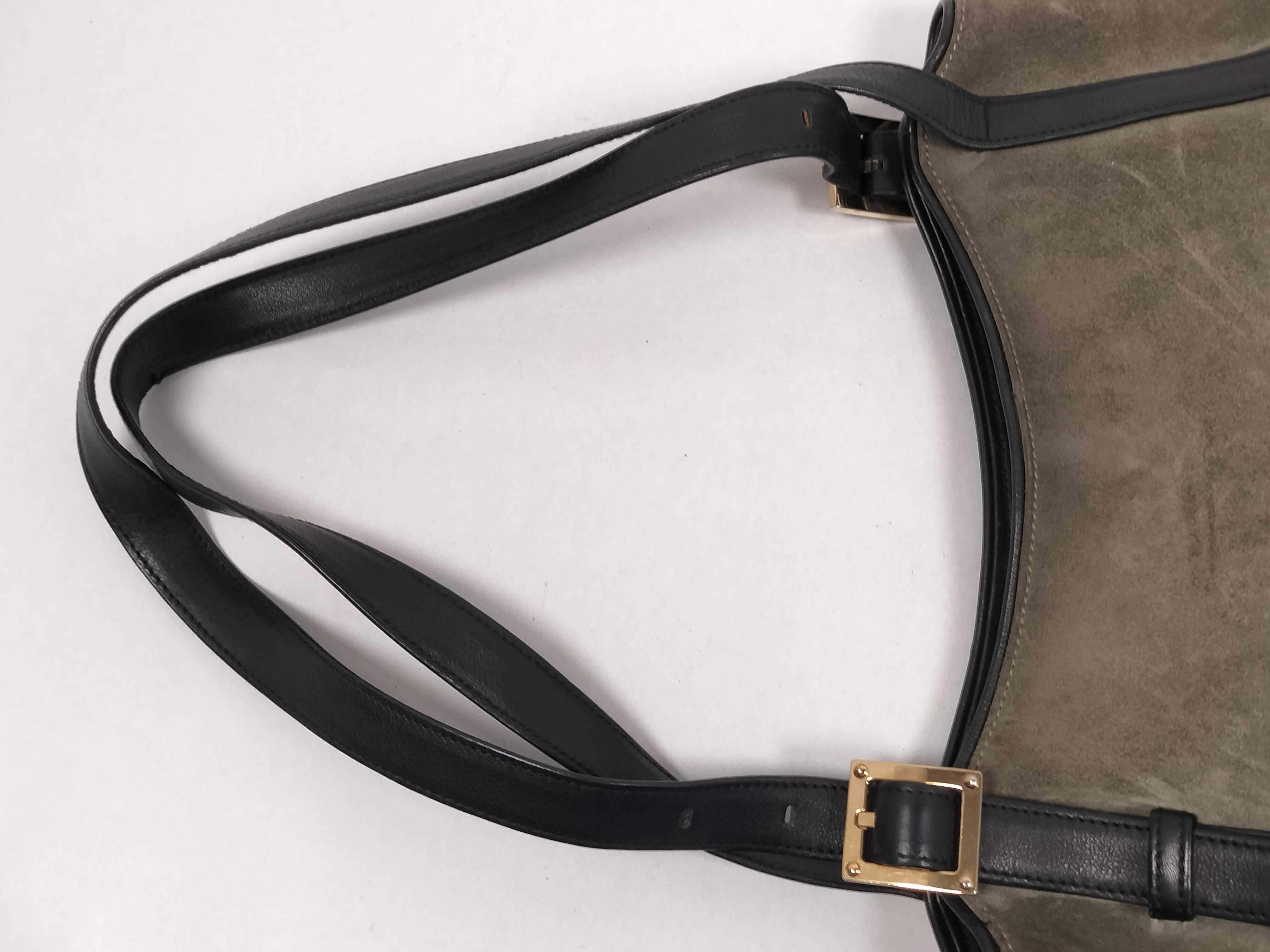 suede handbag tote bag — view 3