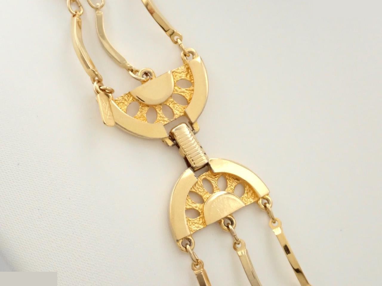 Necklace 3-strand GP neck circumference approx. 80cm — view 2