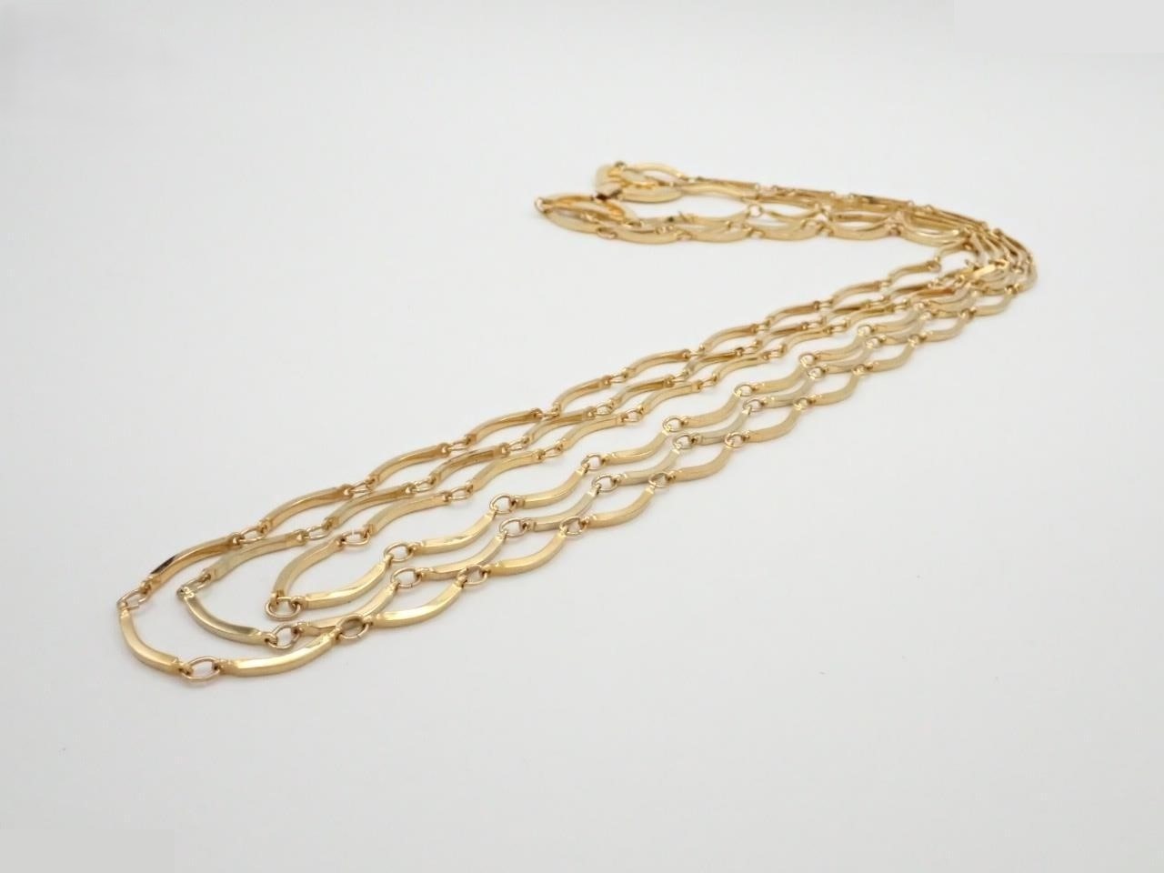 Necklace 3-strand GP neck circumference approx. 80cm — view 3