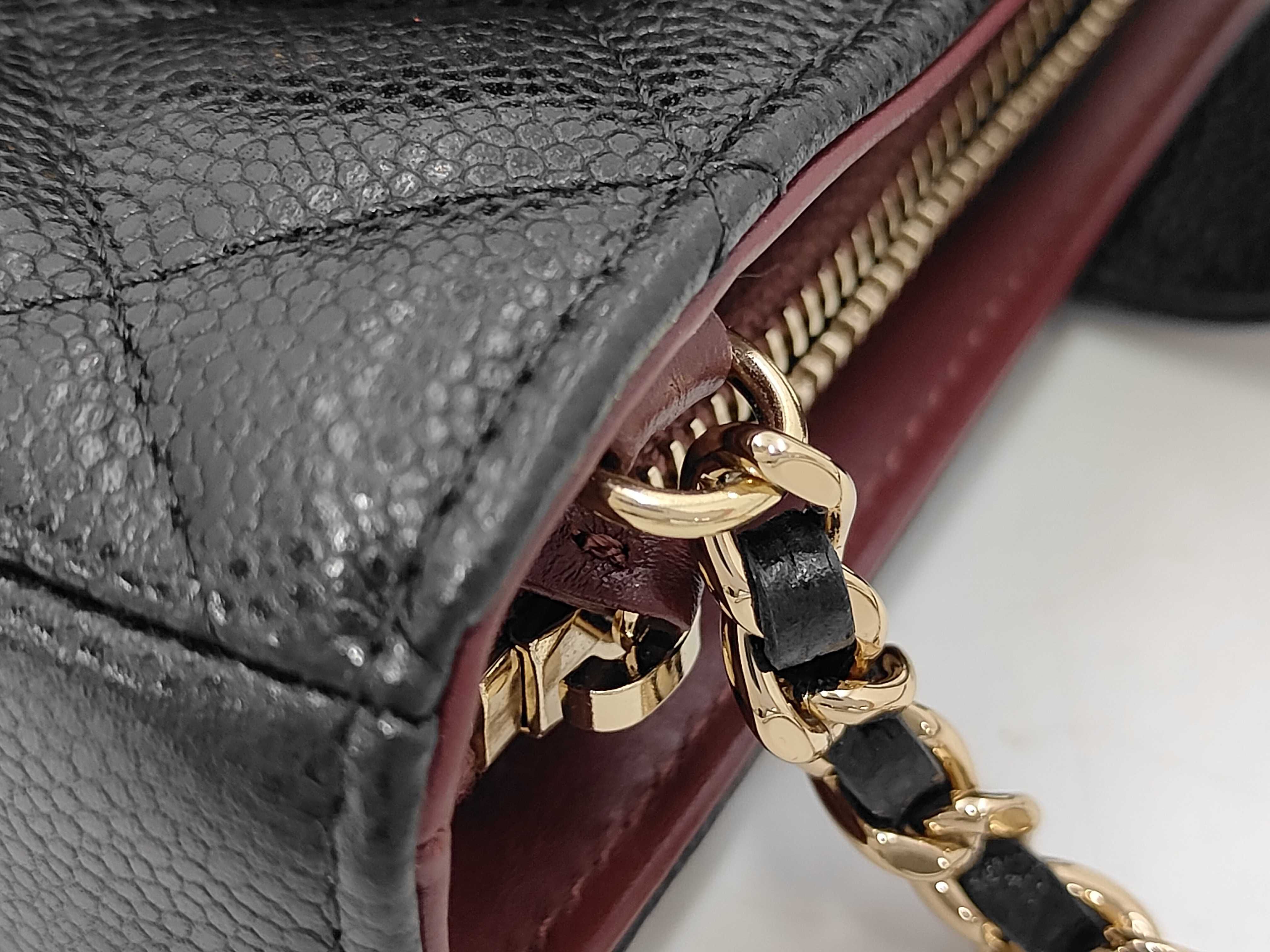 SLG CAVIAR SKIN PHONE CASE CHAIN ​​SHOULDER BLACK MICROCHIP AP2916 XKGEHXLJ Shoulder Bag — view 5