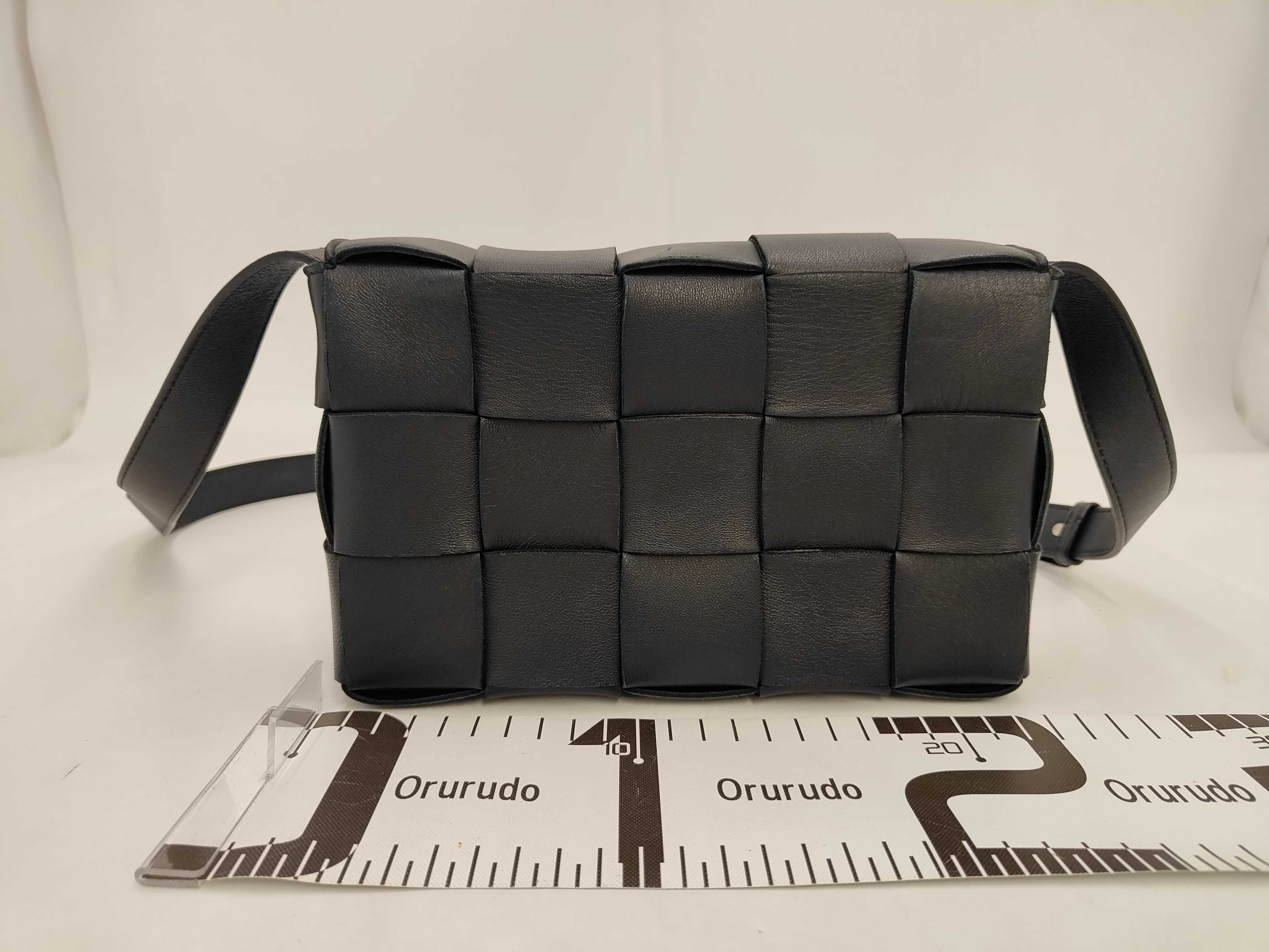 Cassette Leather Shoulder Bag — view 2