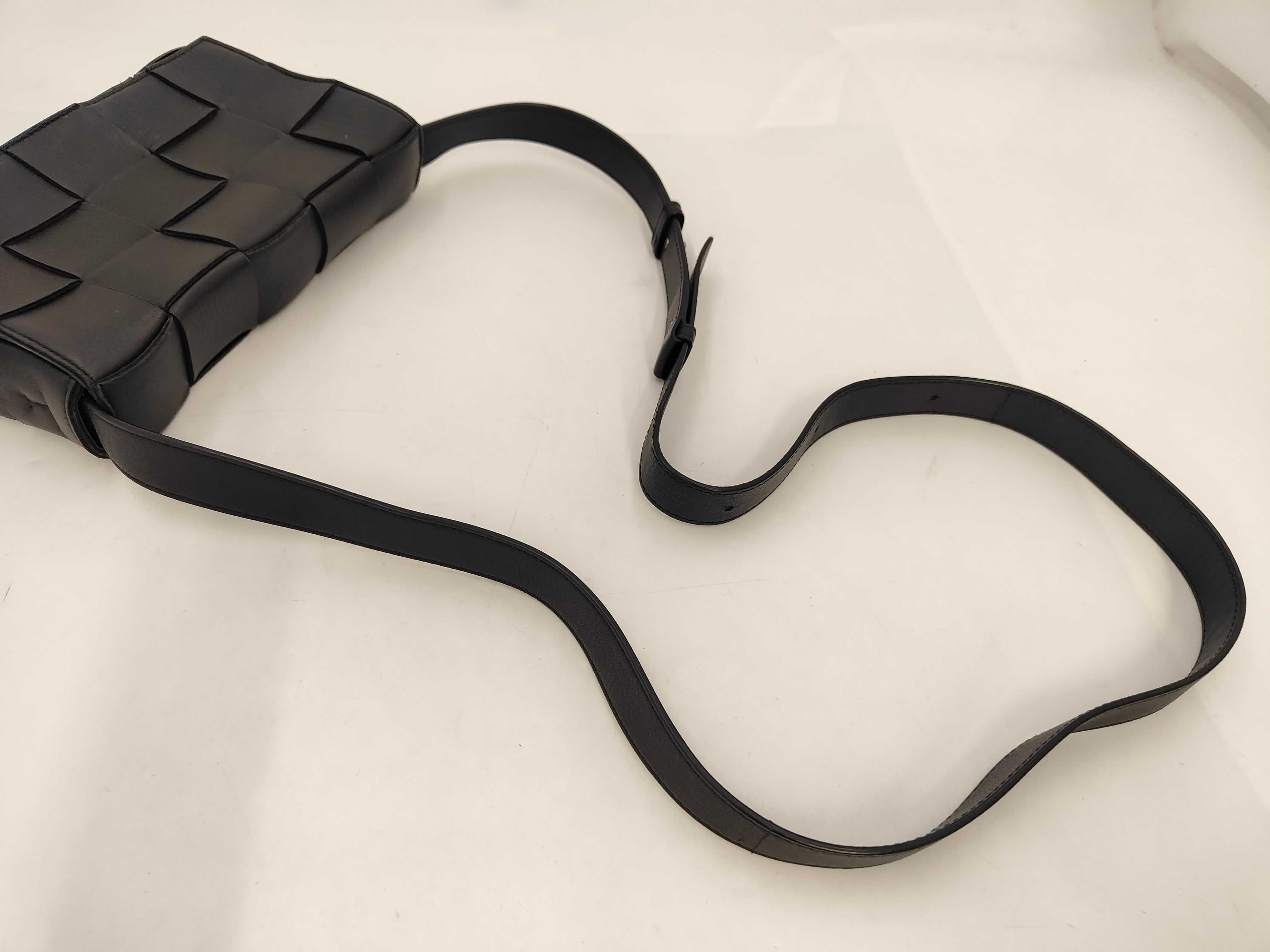 Cassette Leather Shoulder Bag — view 3