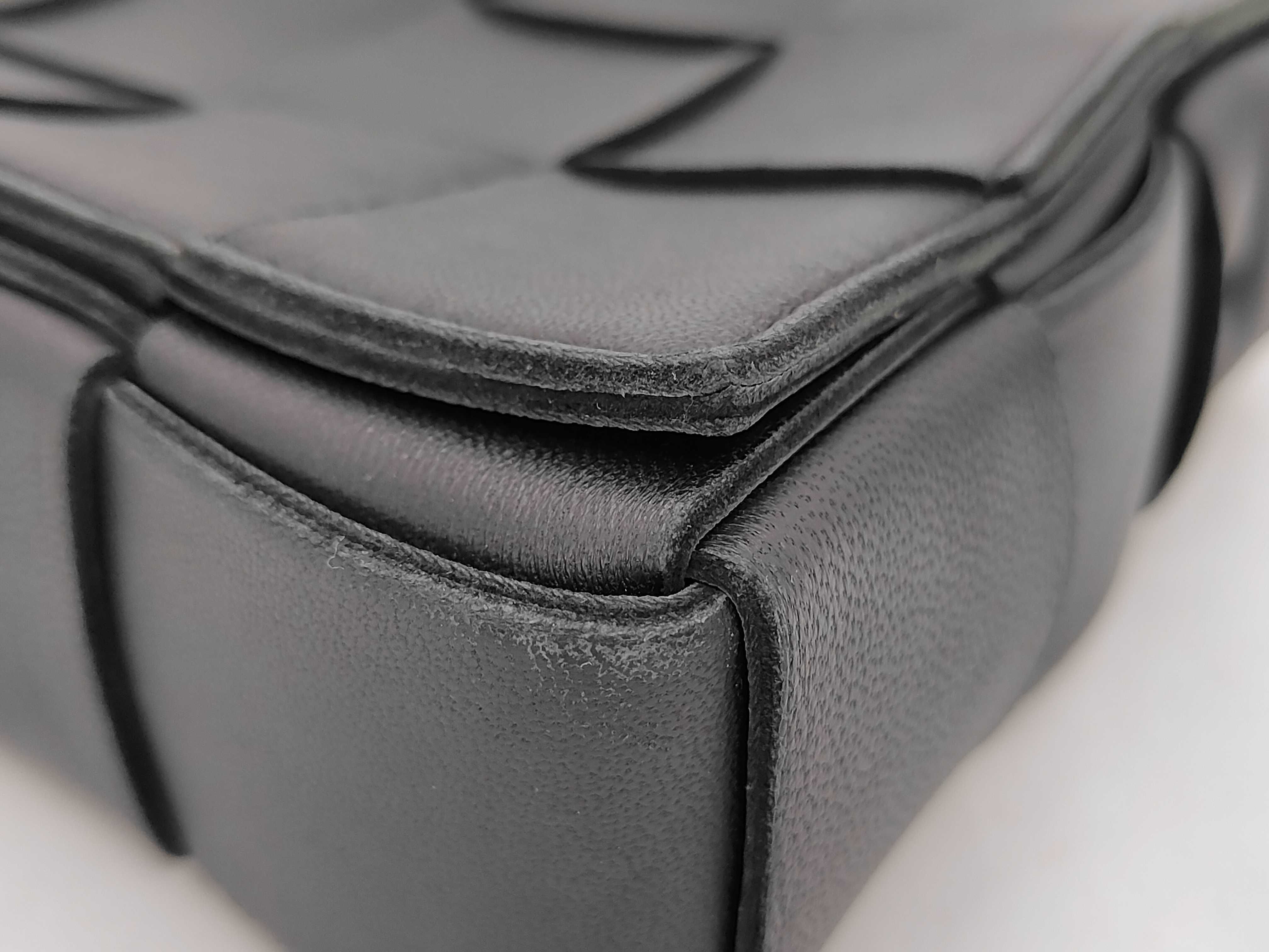 Cassette Leather Shoulder Bag — view 7