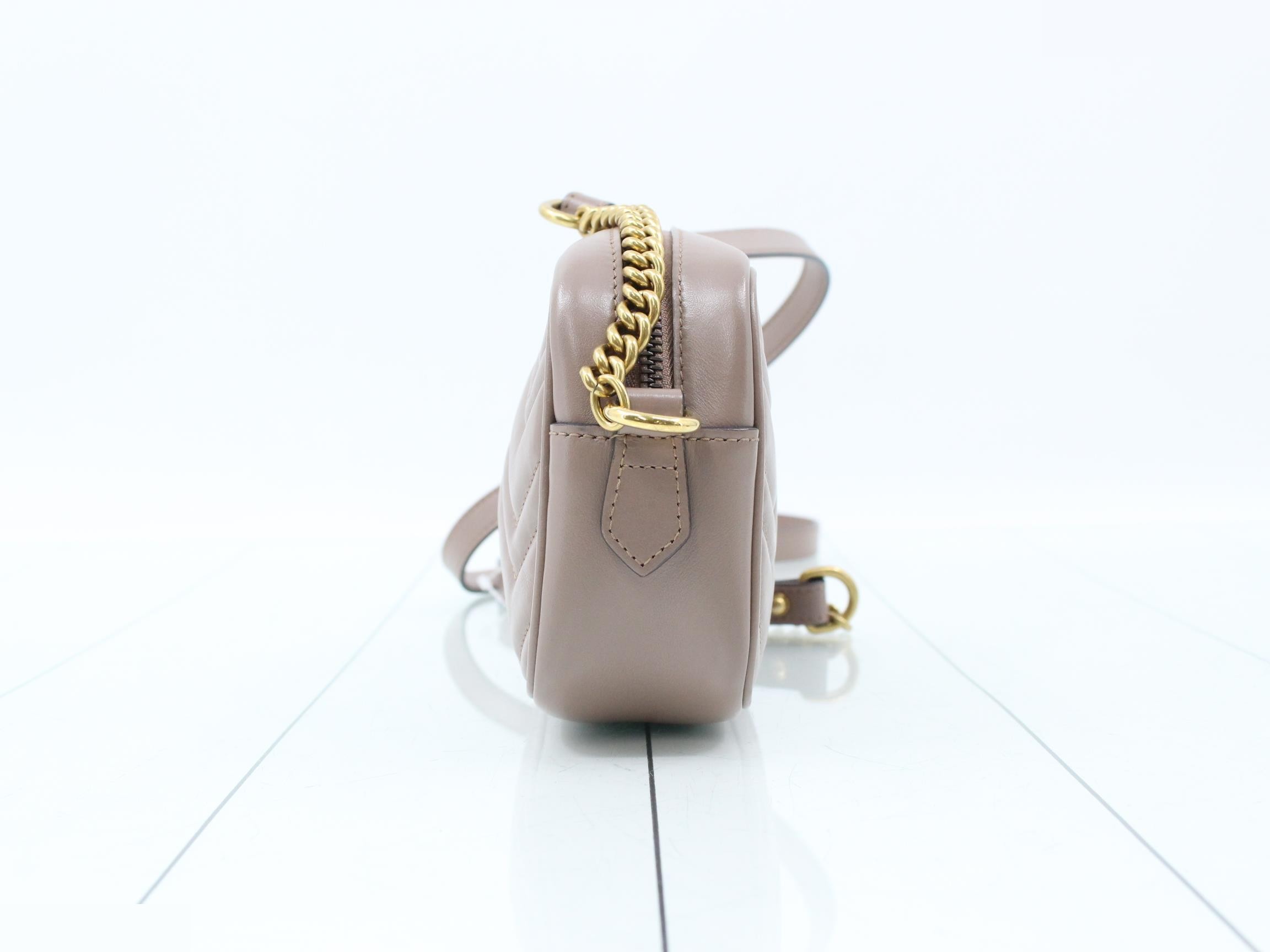 GG Marmont Quilted Shoulder Bag — view 3