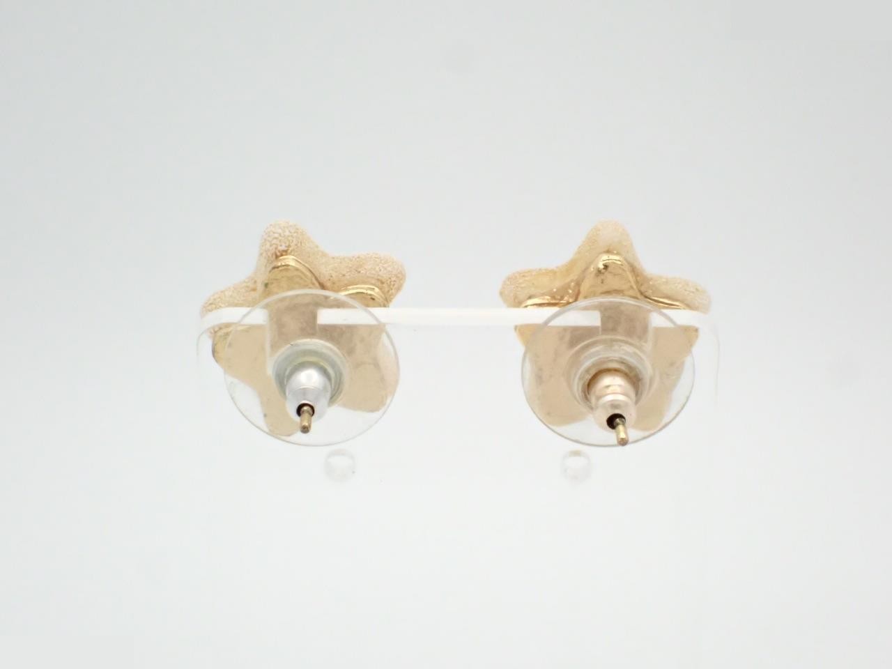Coco mark star earrings — view 2