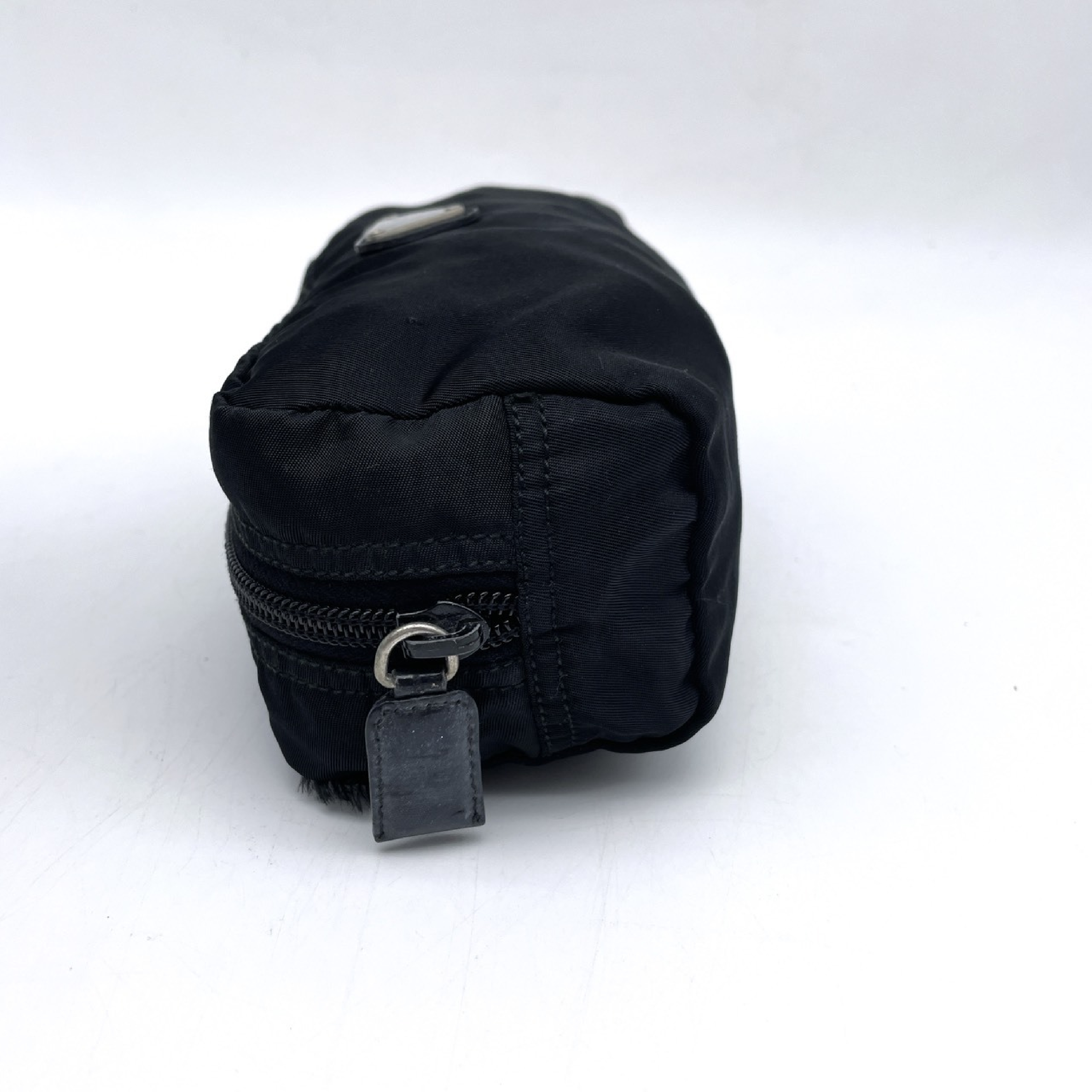 Nylon Triangle Logo Pouch — view 4