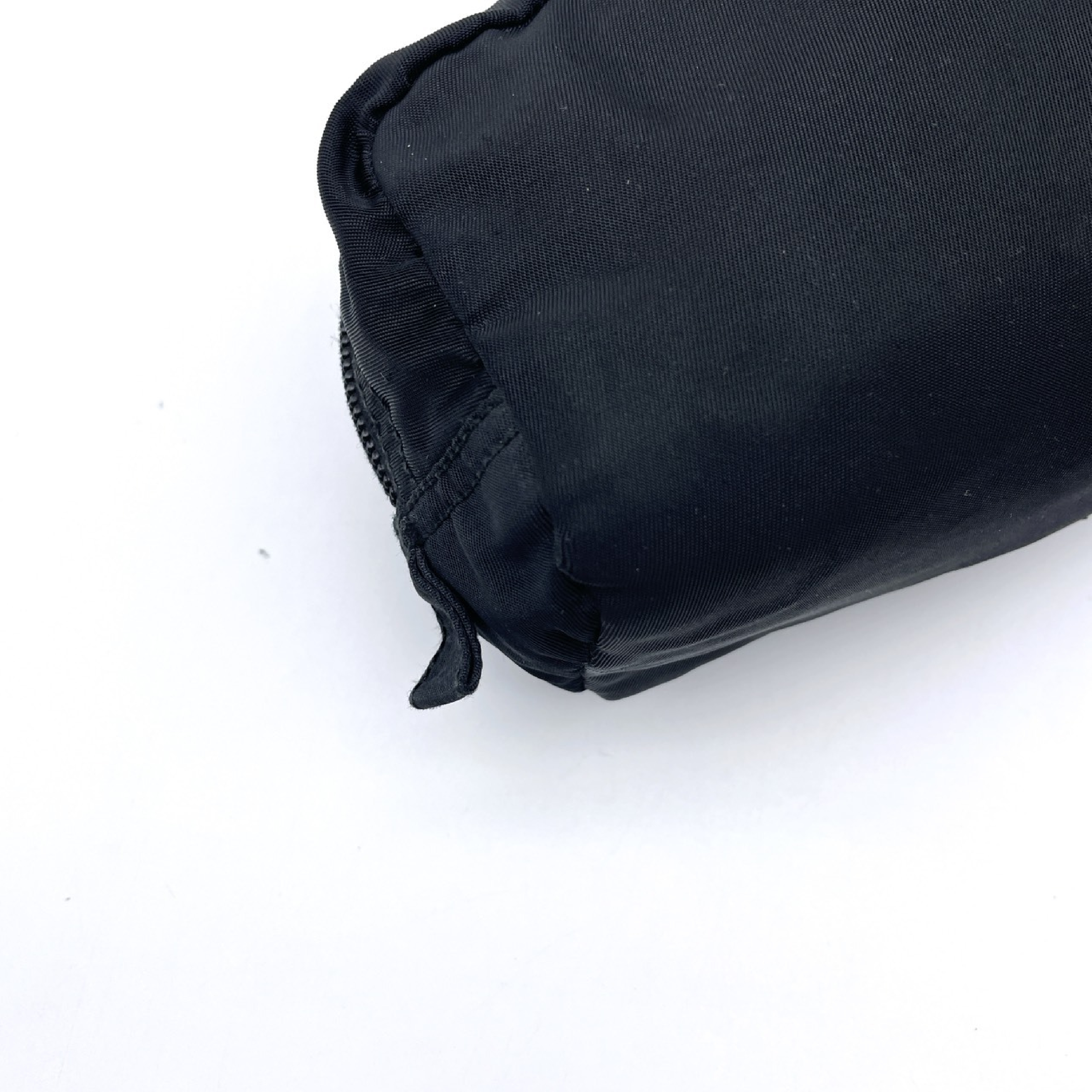 Nylon Triangle Logo Pouch — view 6