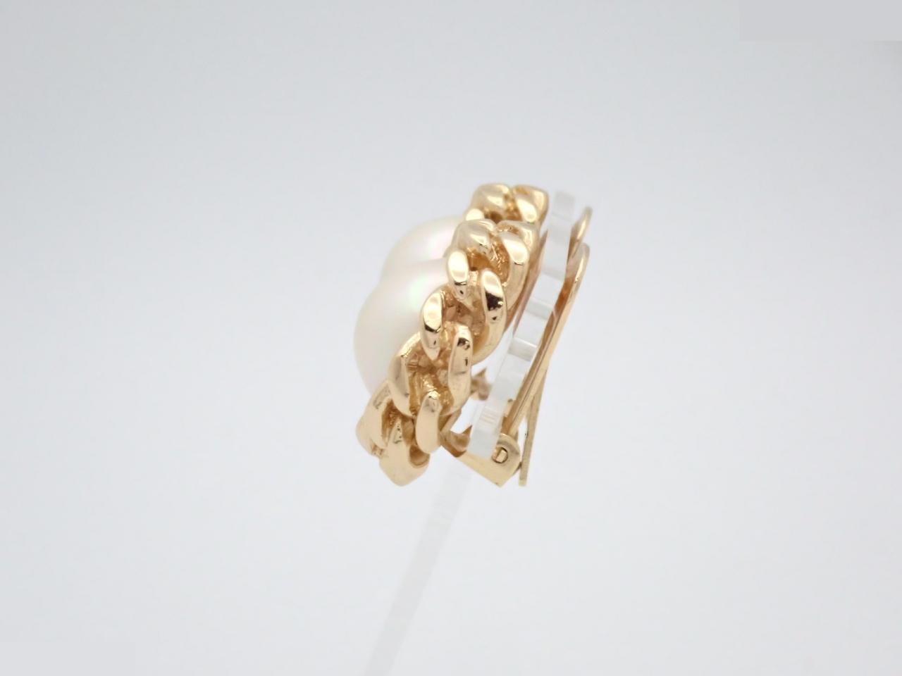 Pearl Twist Earrings — view 3