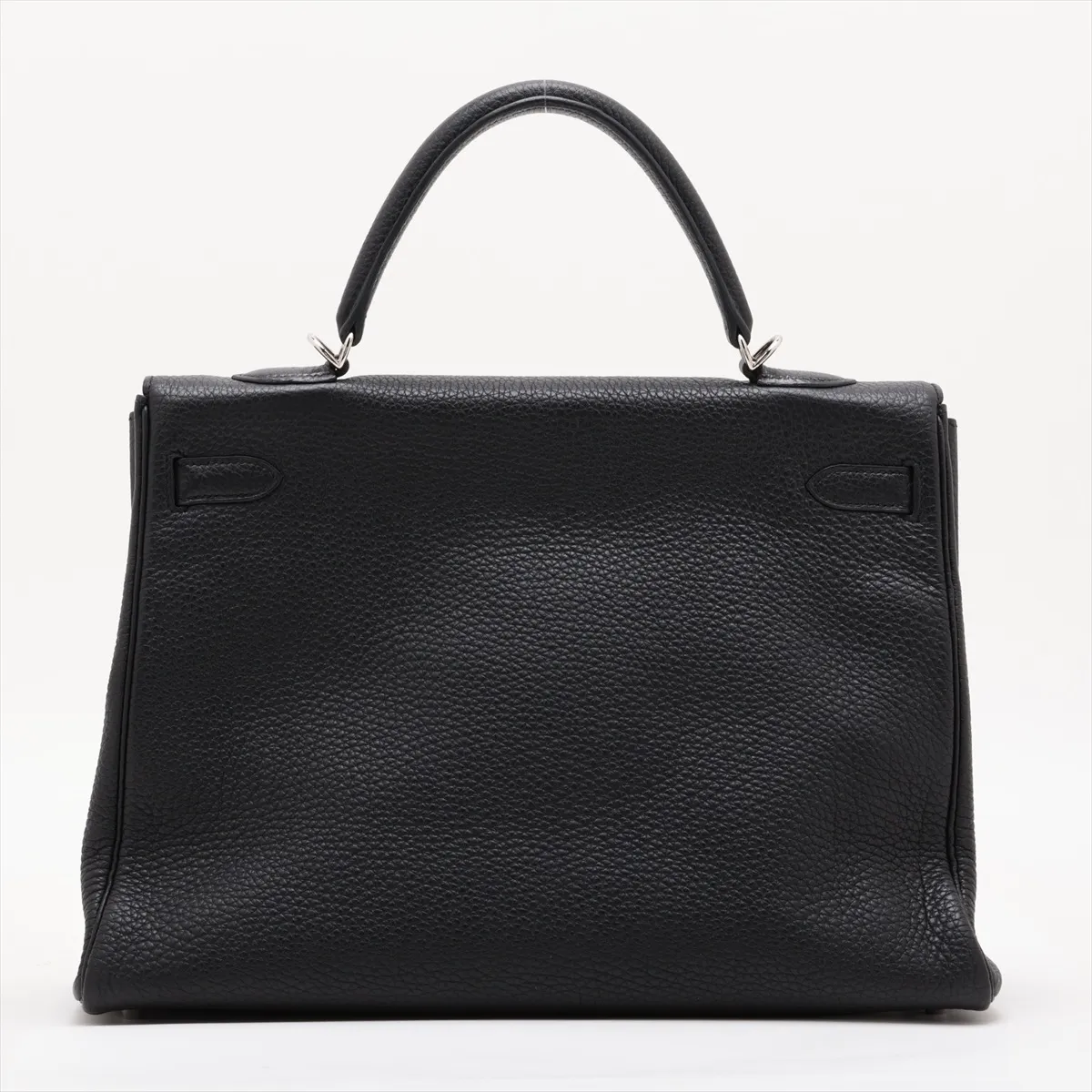 [Individually packaged] Hermes Kelly 35 Retourne Togo Black Silver Hardware N:2010 — view 2
