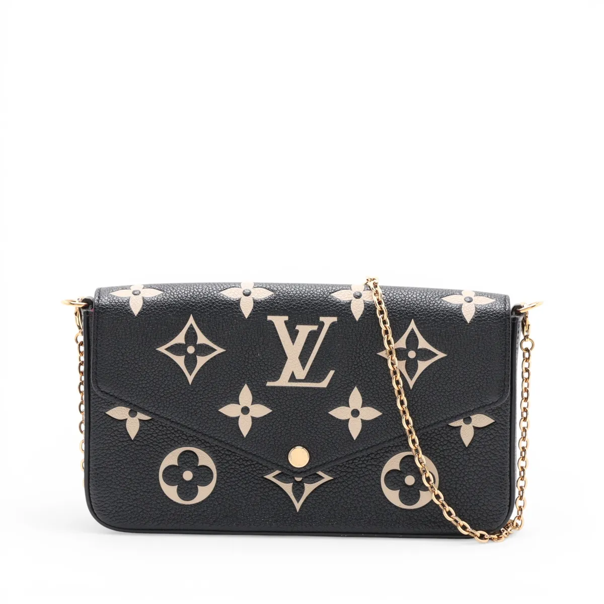 Monogram Empreinte Pochette Felicie M80482 Black (RFID detected)